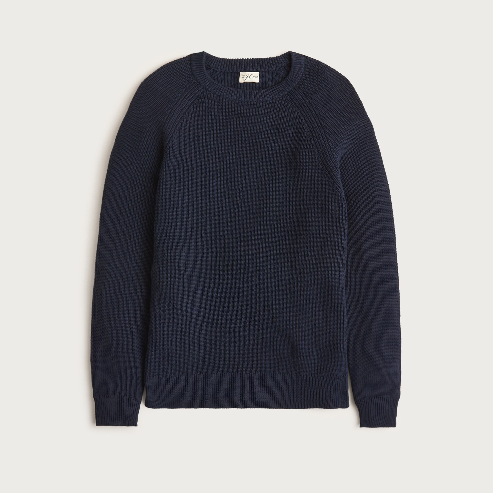 Heritage cotton ribbed sweater