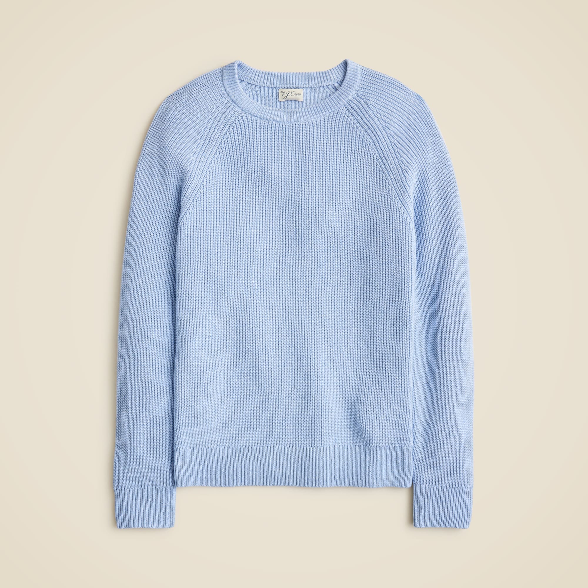 mens Heritage cotton ribbed sweater