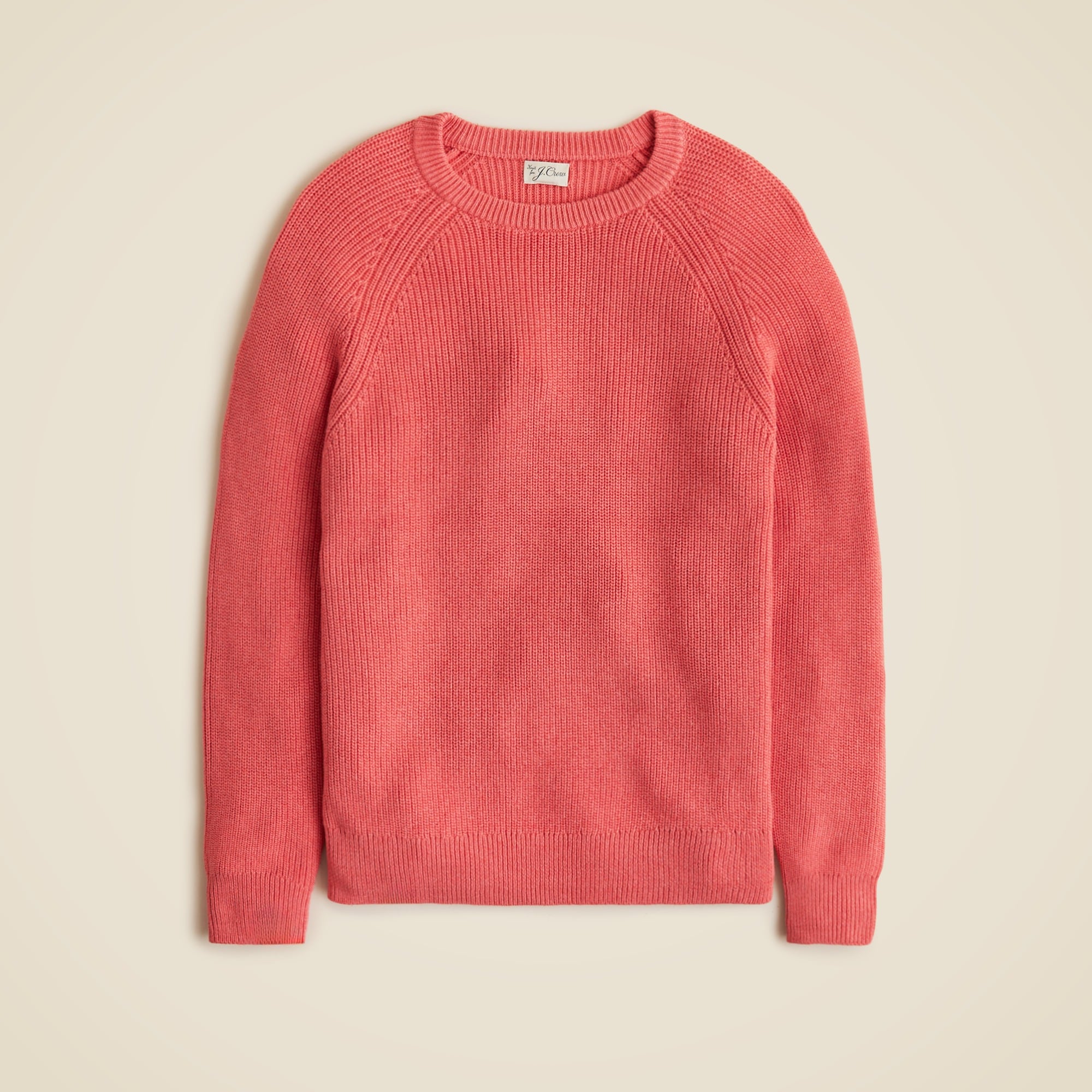 mens Heritage cotton ribbed sweater