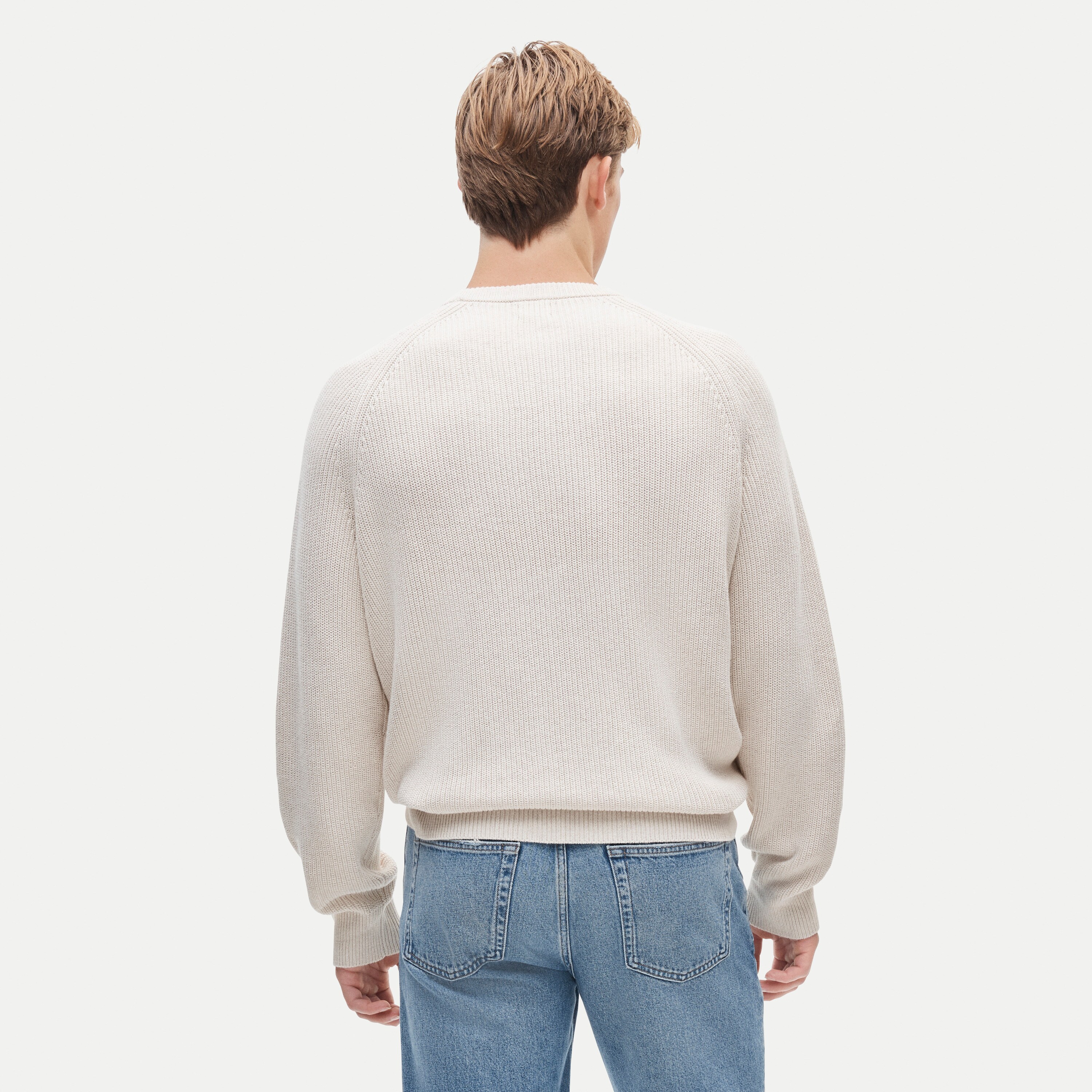Heritage cotton ribbed sweater