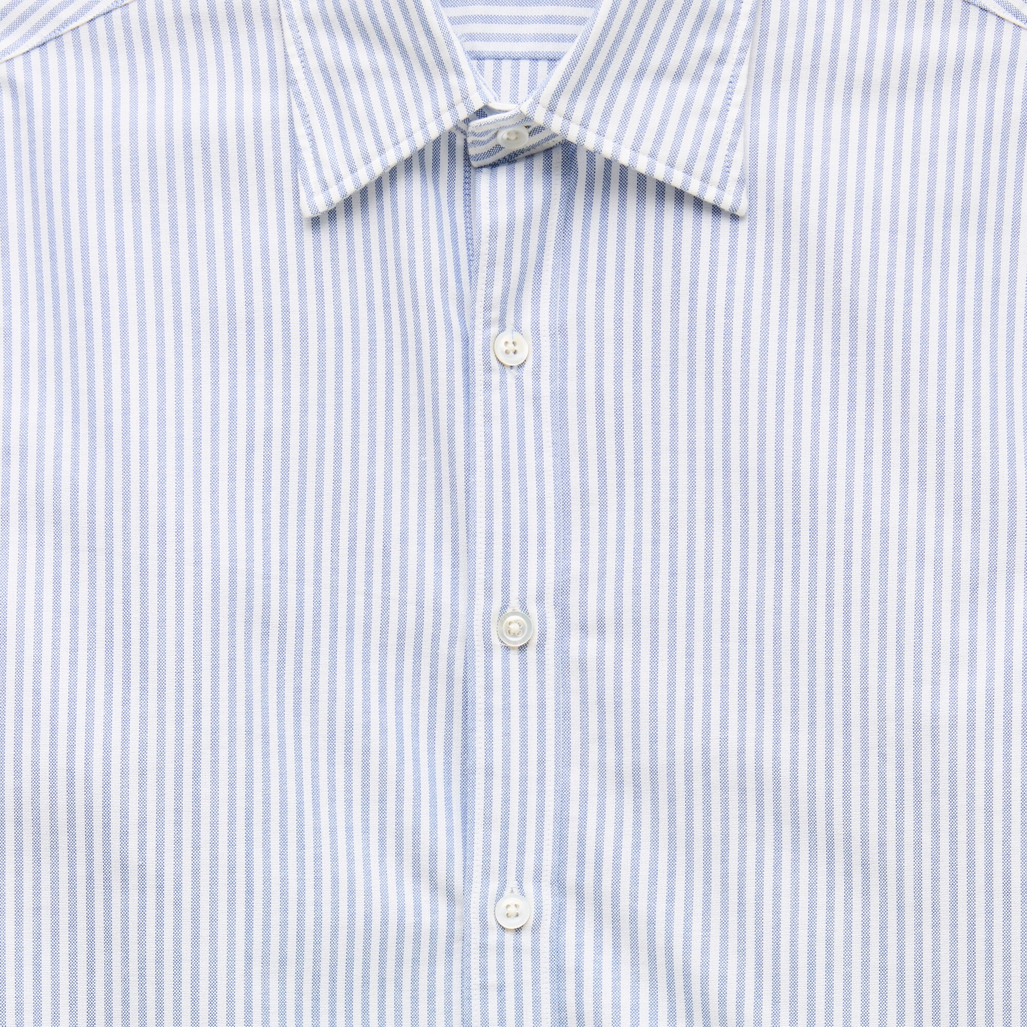 Slim Portuguese cotton oxford dress shirt