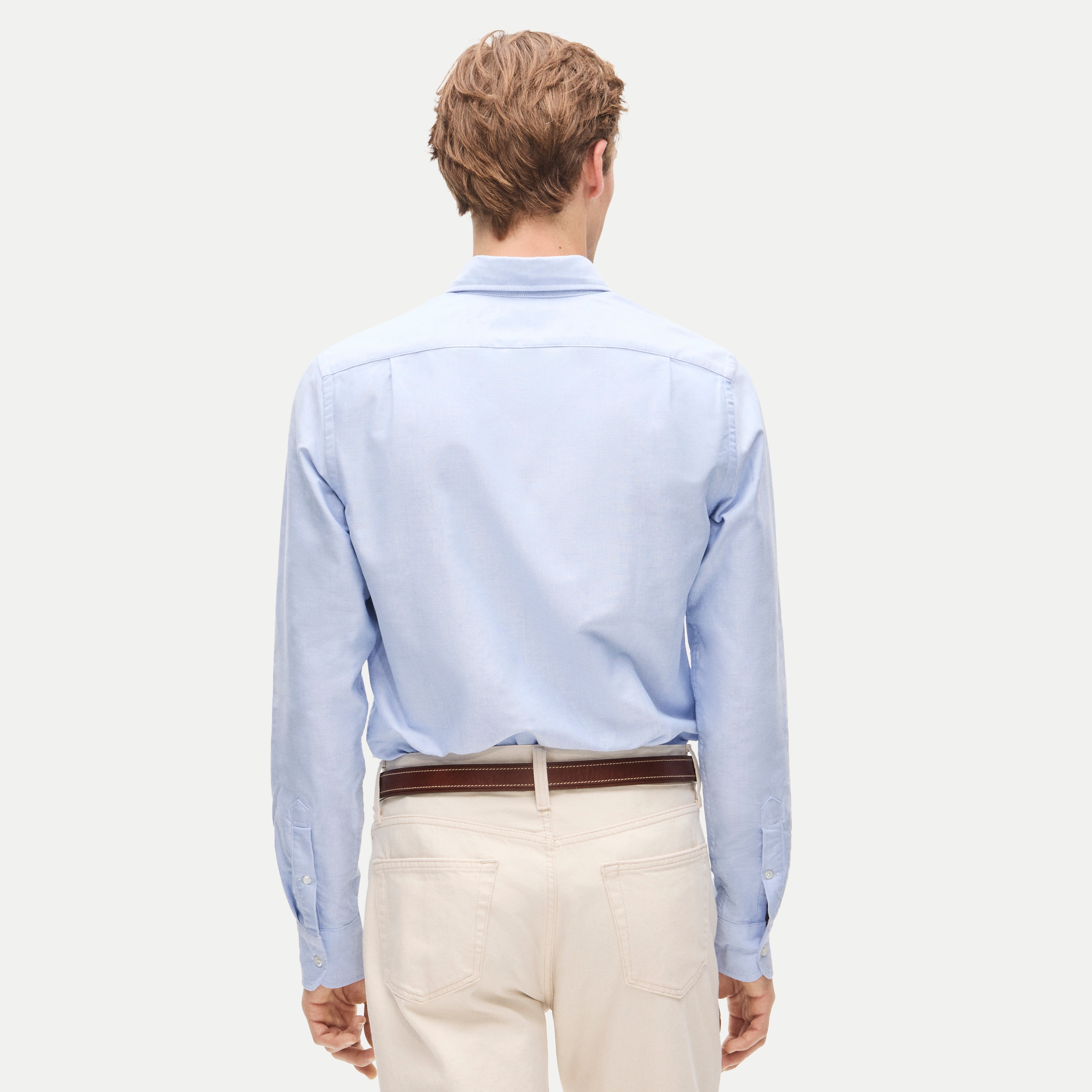 mens cotton oxford dress shirts Mens Oxford Shirts Formal Business Long Sleeves Cotton Casual Dress Shirts  Tops