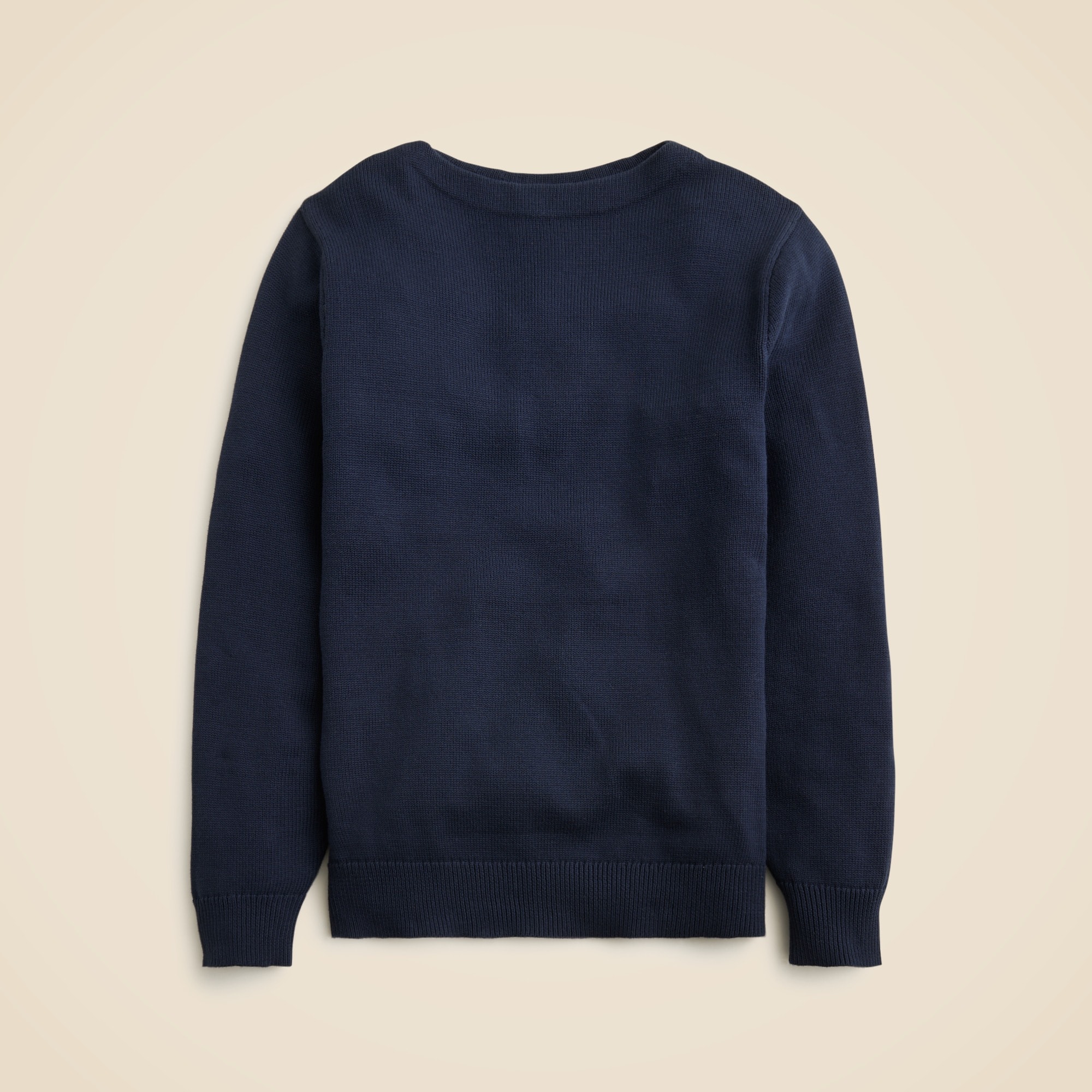 mens Heritage cotton boatneck sweater