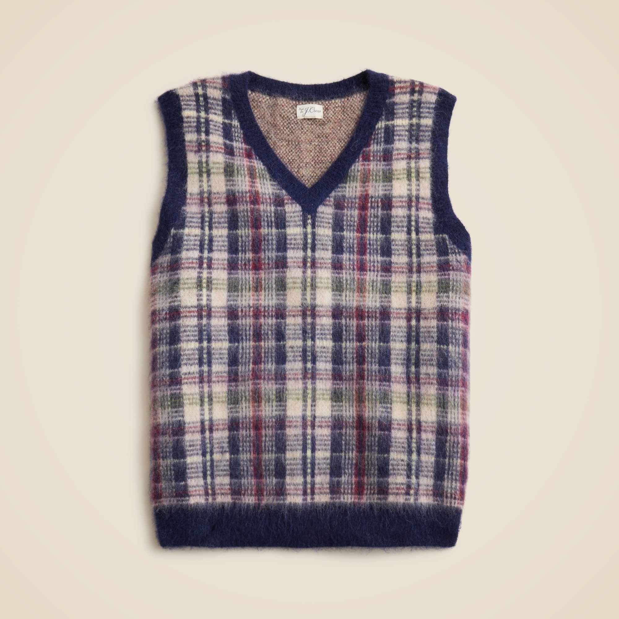 ベスト/ジレ jun mikami  shaggy alpaca V neck vest jun mikami shaggy alpaca V neck vest の通販はau PAY マーケット