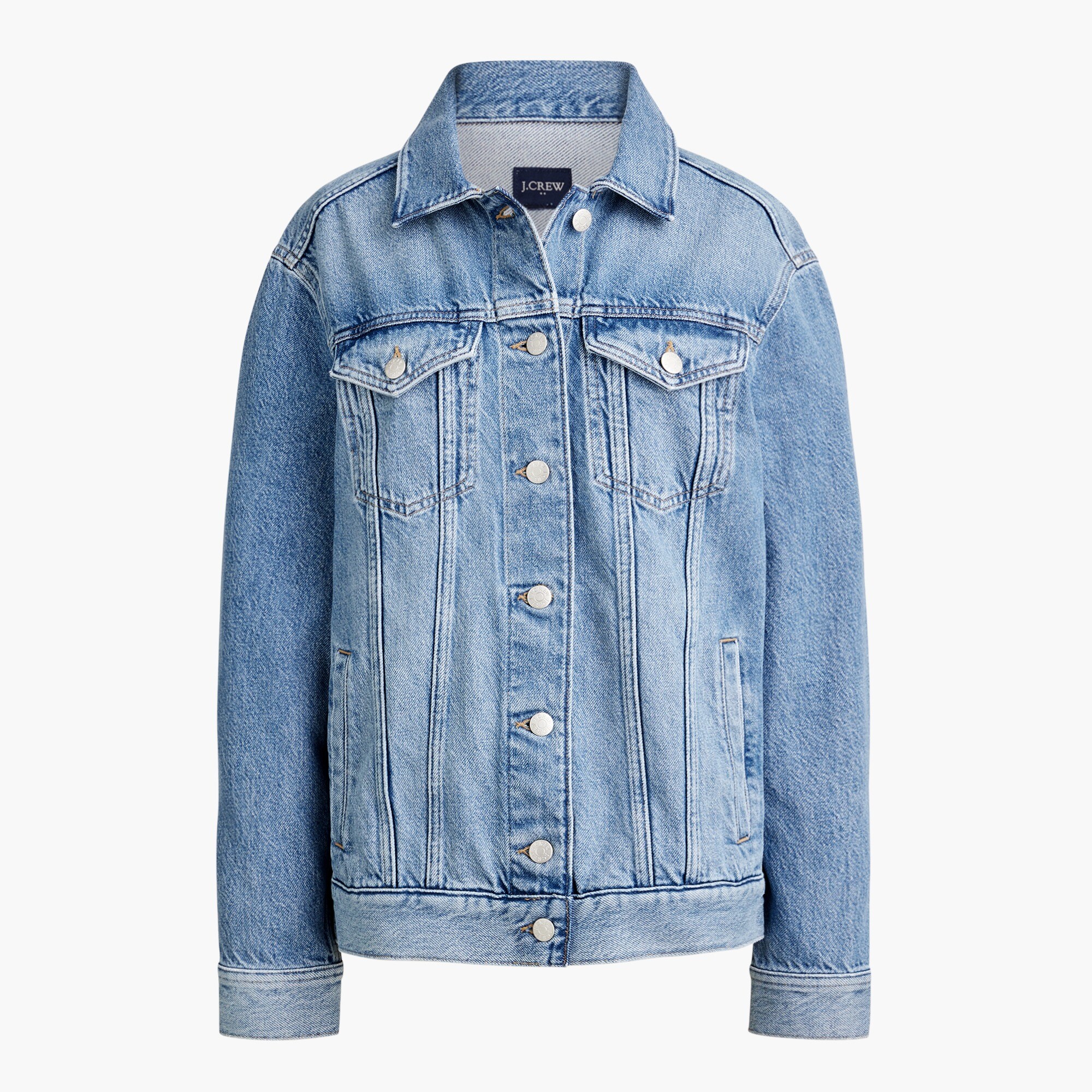 Relaxed Denim Jacket For Women | Factory