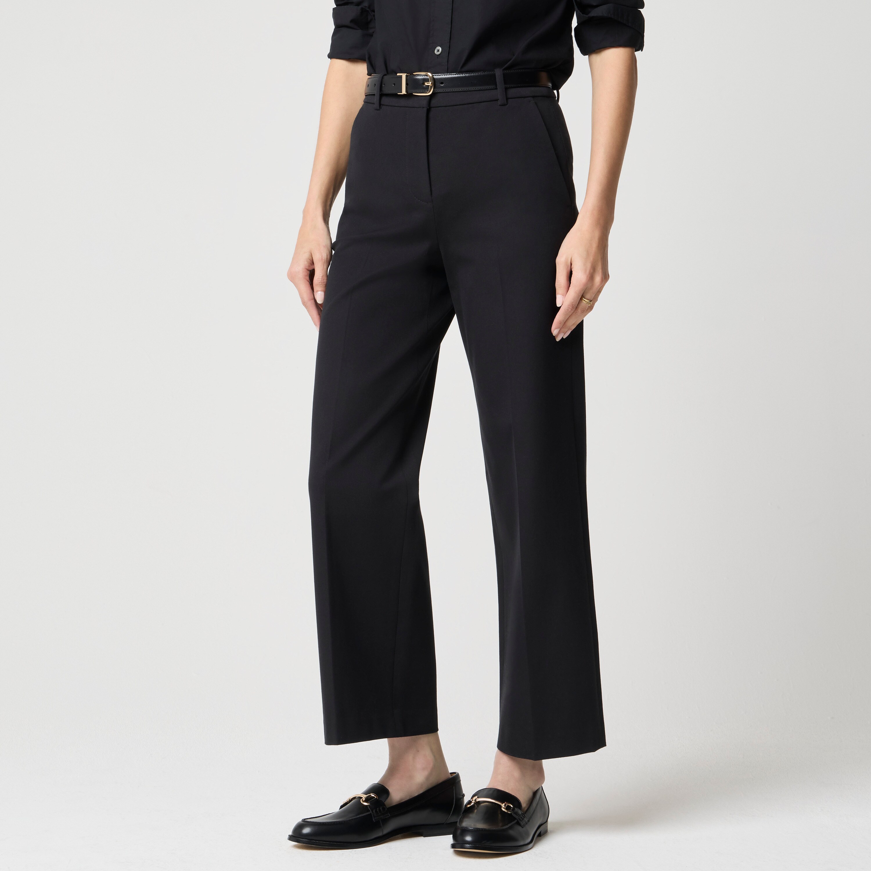 Remy wide-leg cropped pant
