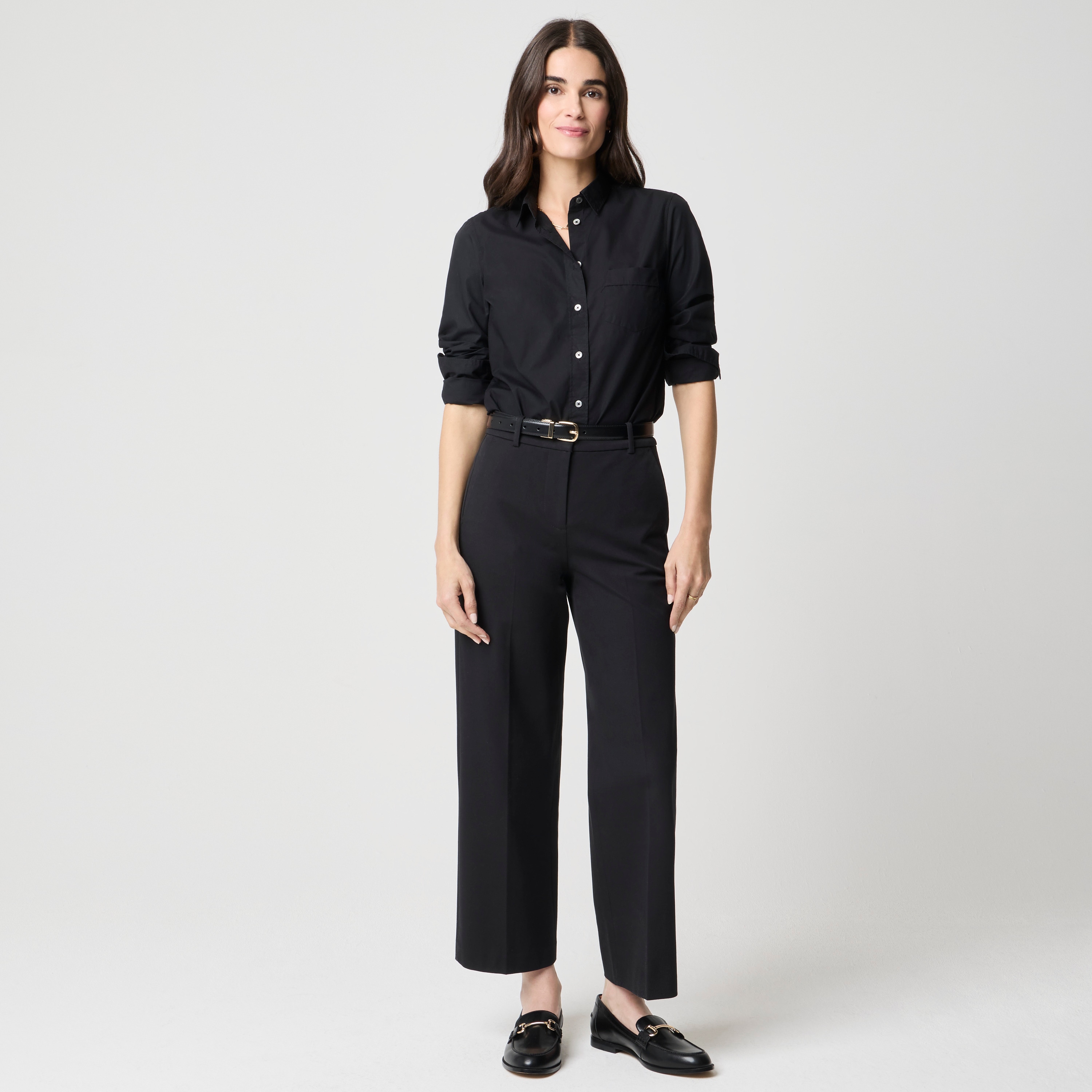womens Remy wide-leg cropped pant
