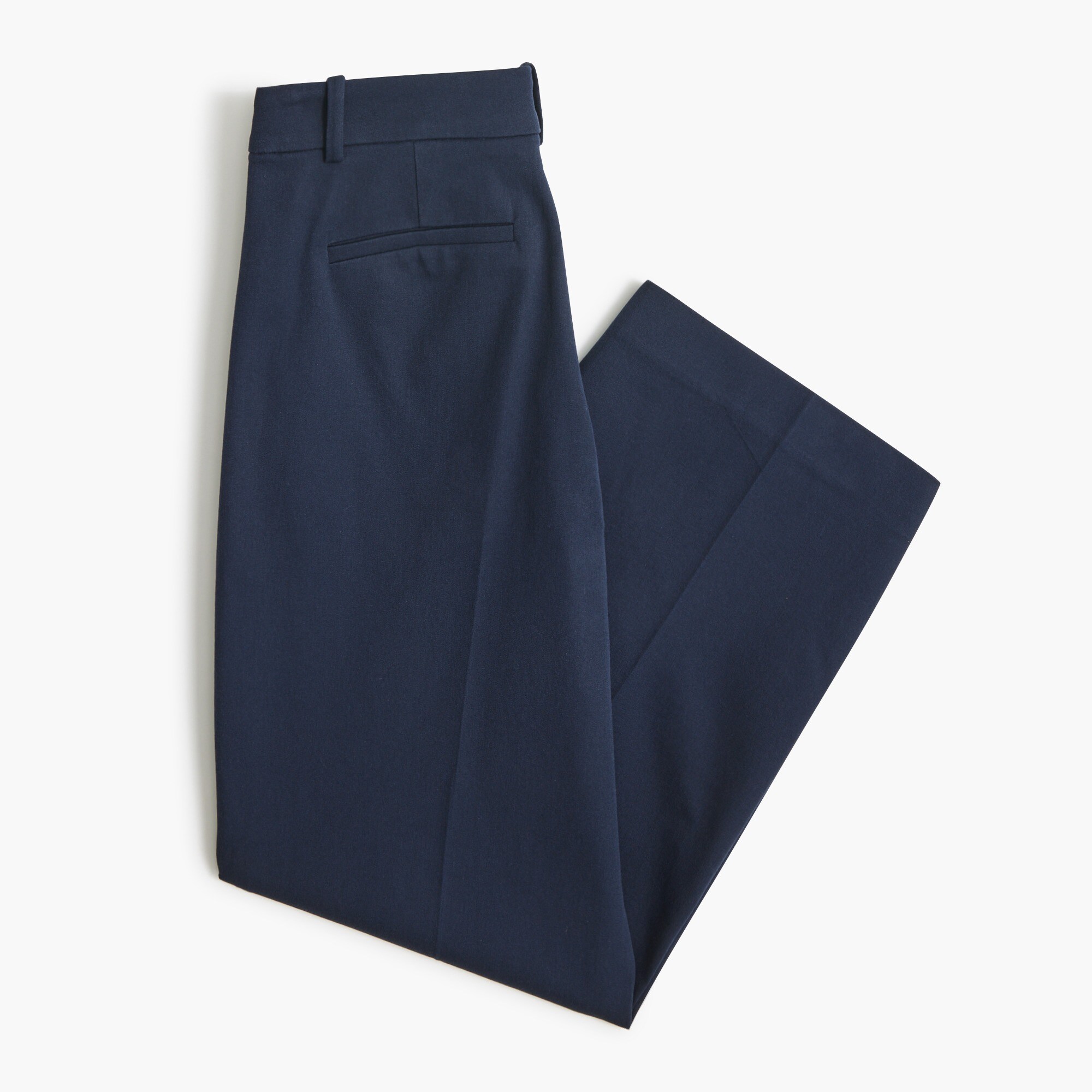 navy blue cropped dress pants Blair Cropped Pant Navy Ponte