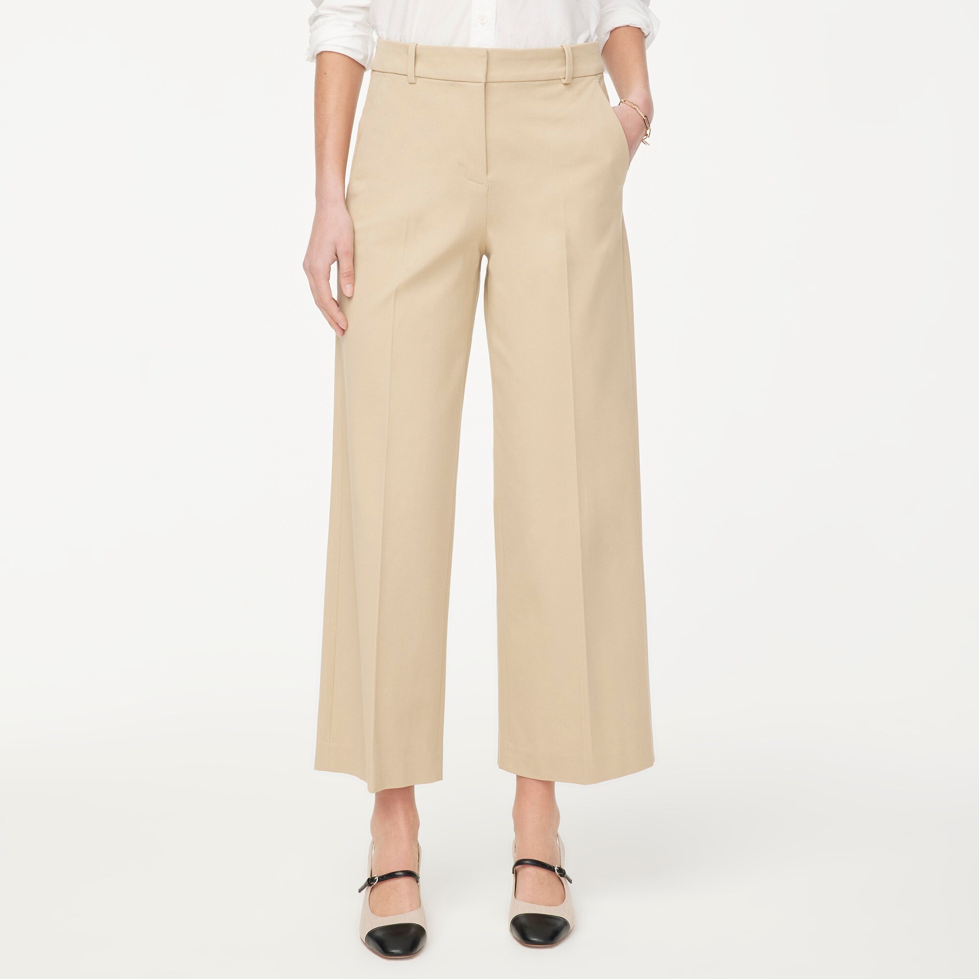 womens Remy wide-leg cropped pant