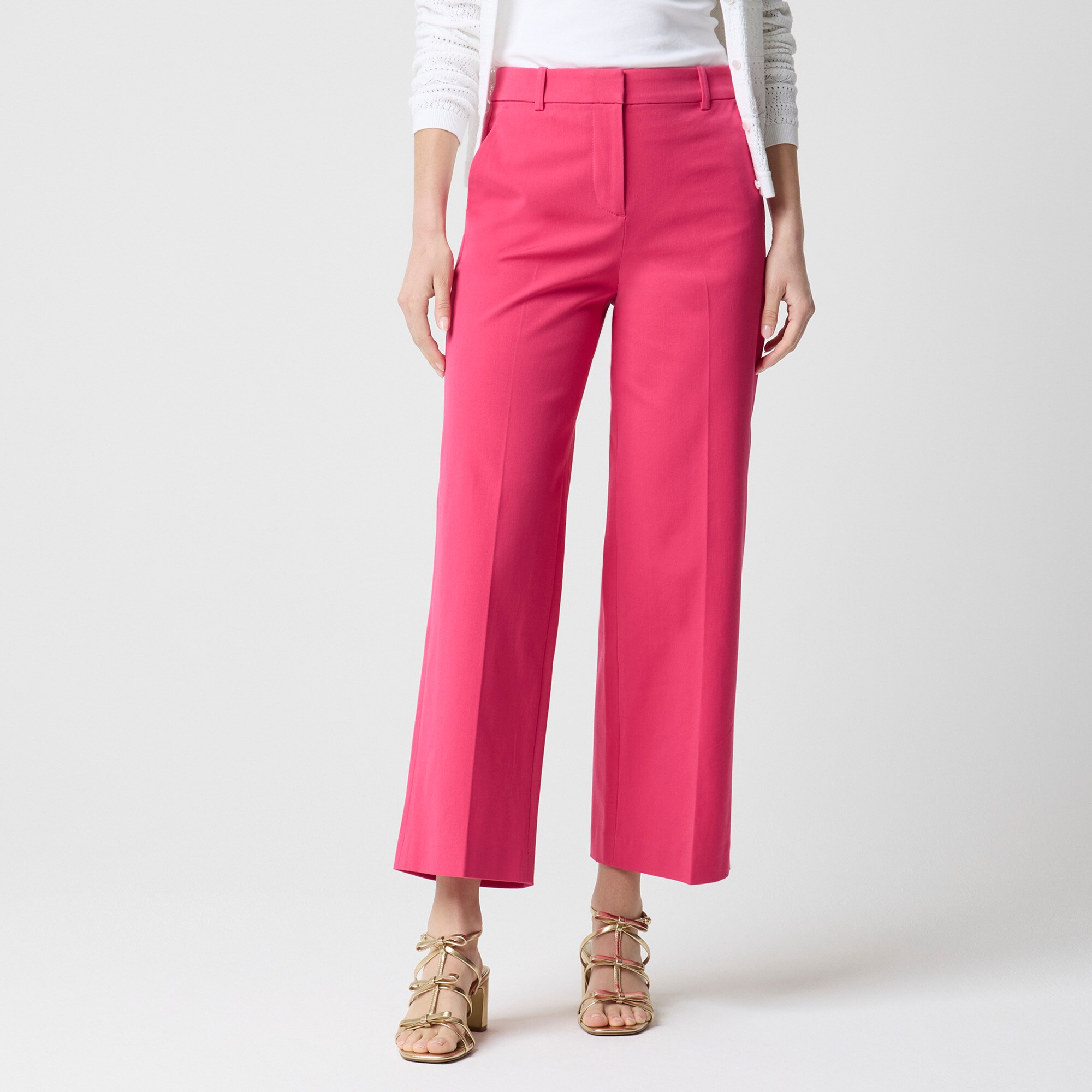 womens Remy wide-leg cropped pant