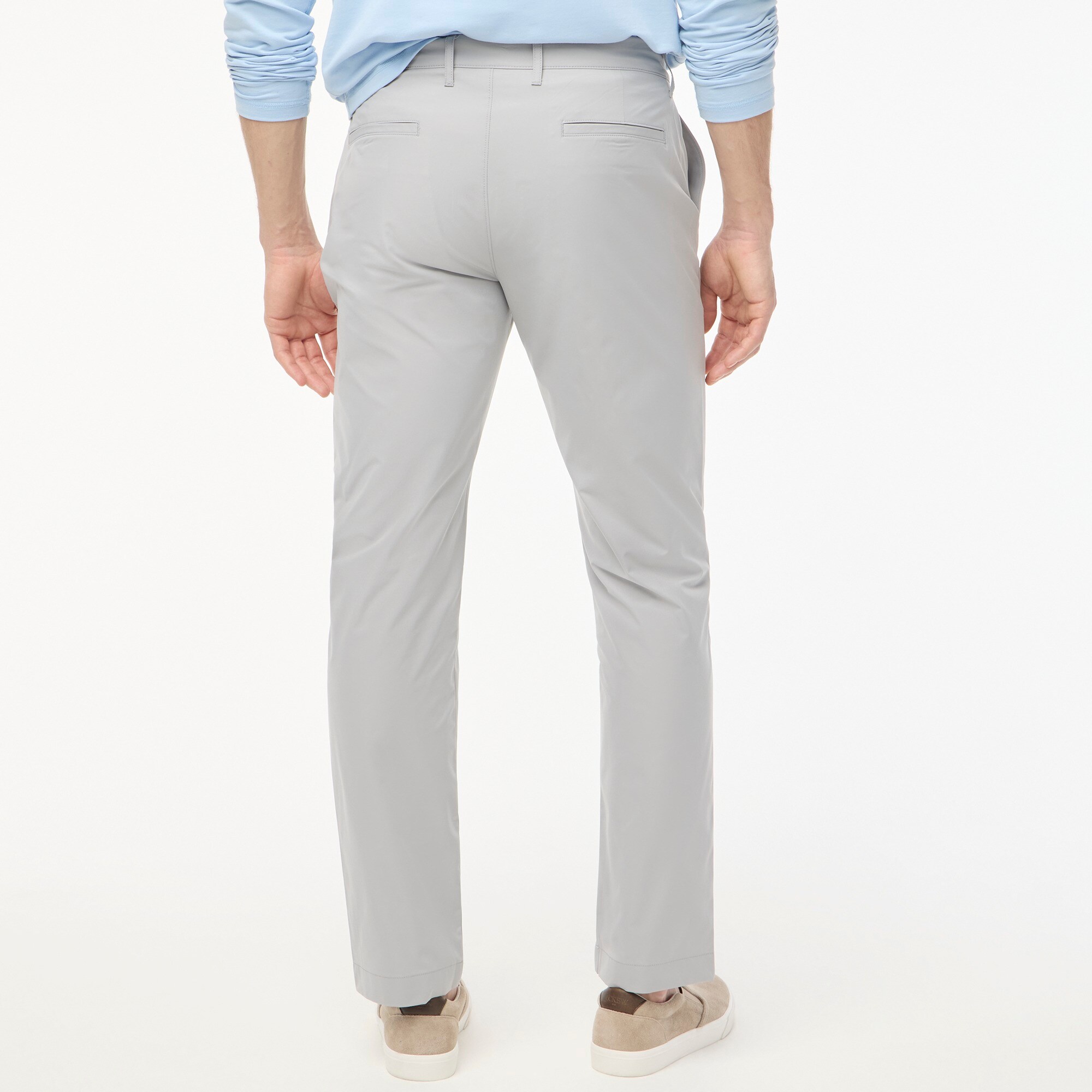 Straight-fit tech chino pant