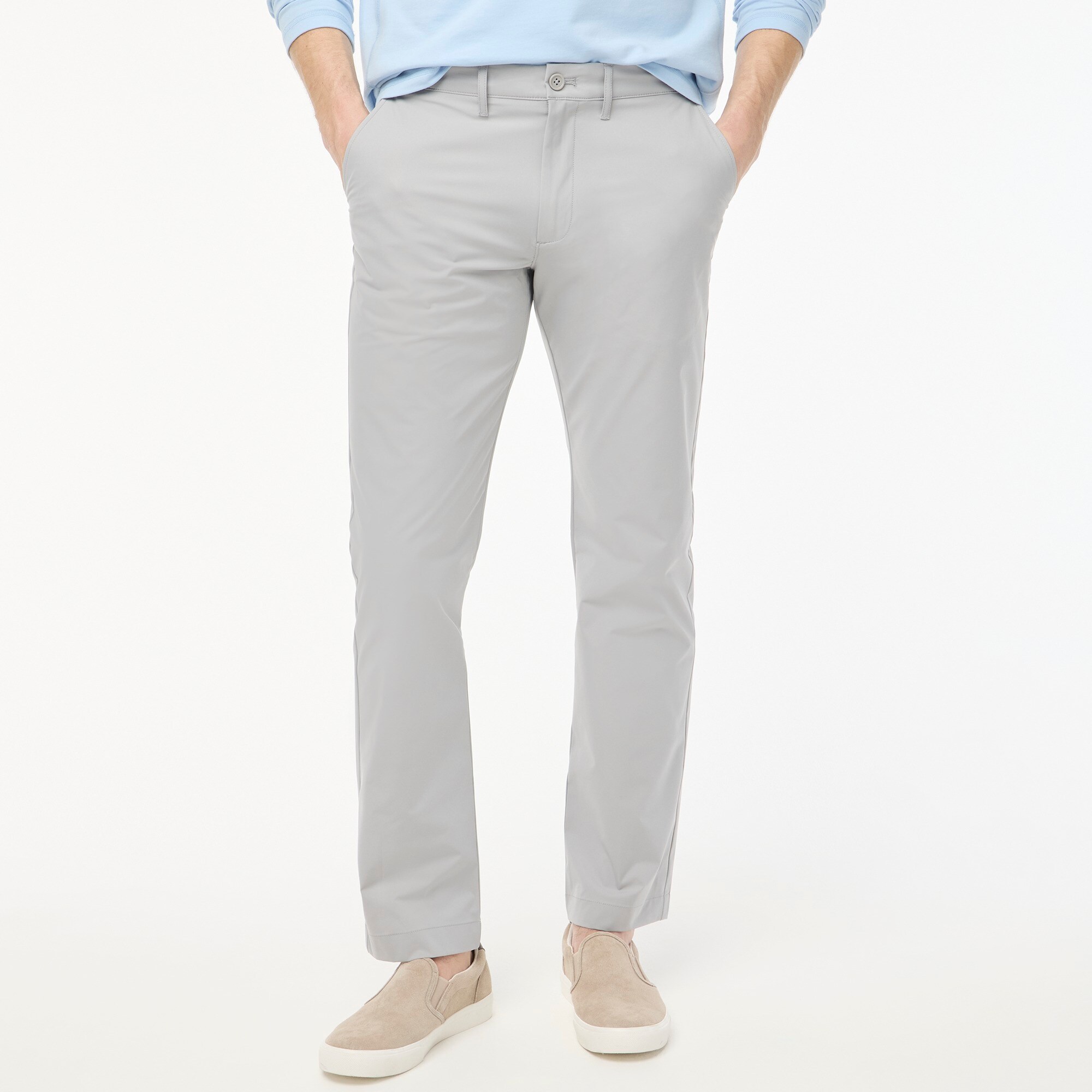 Straight-fit tech chino pant