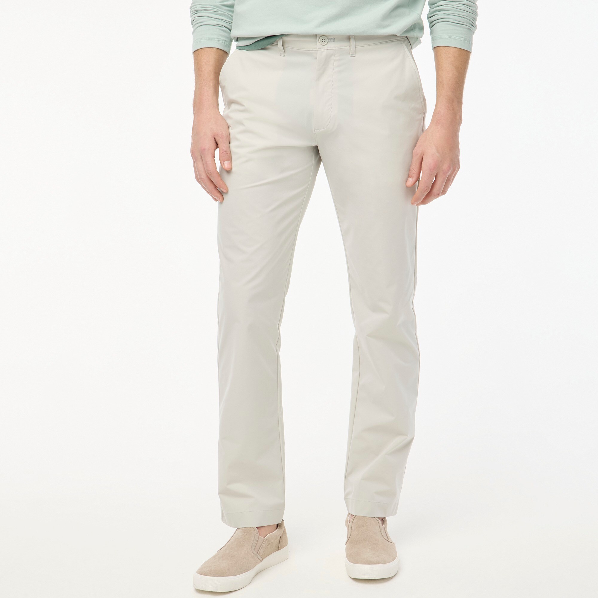 Straight-fit tech chino pant