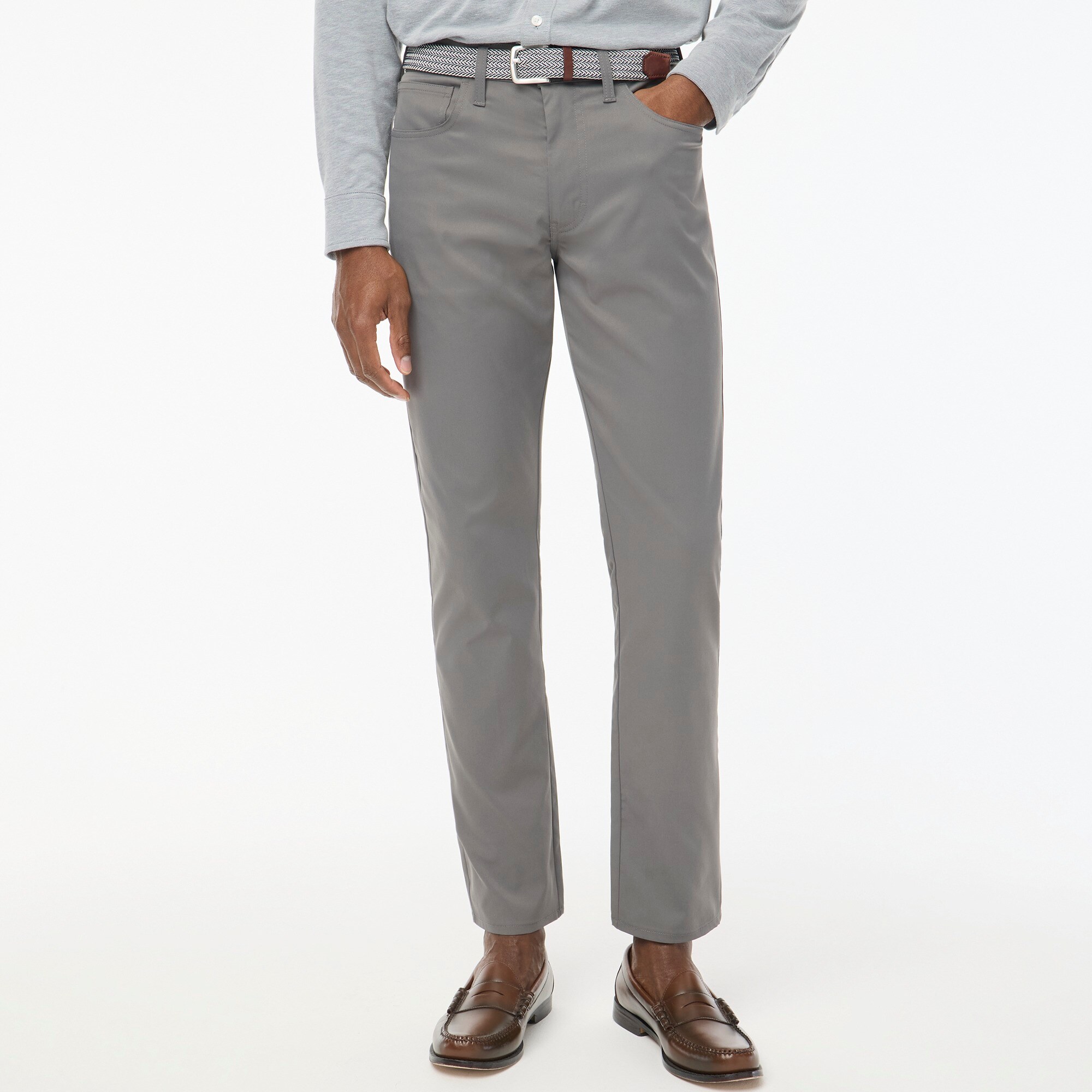 mens Straight-fit five-pocket tech pant
