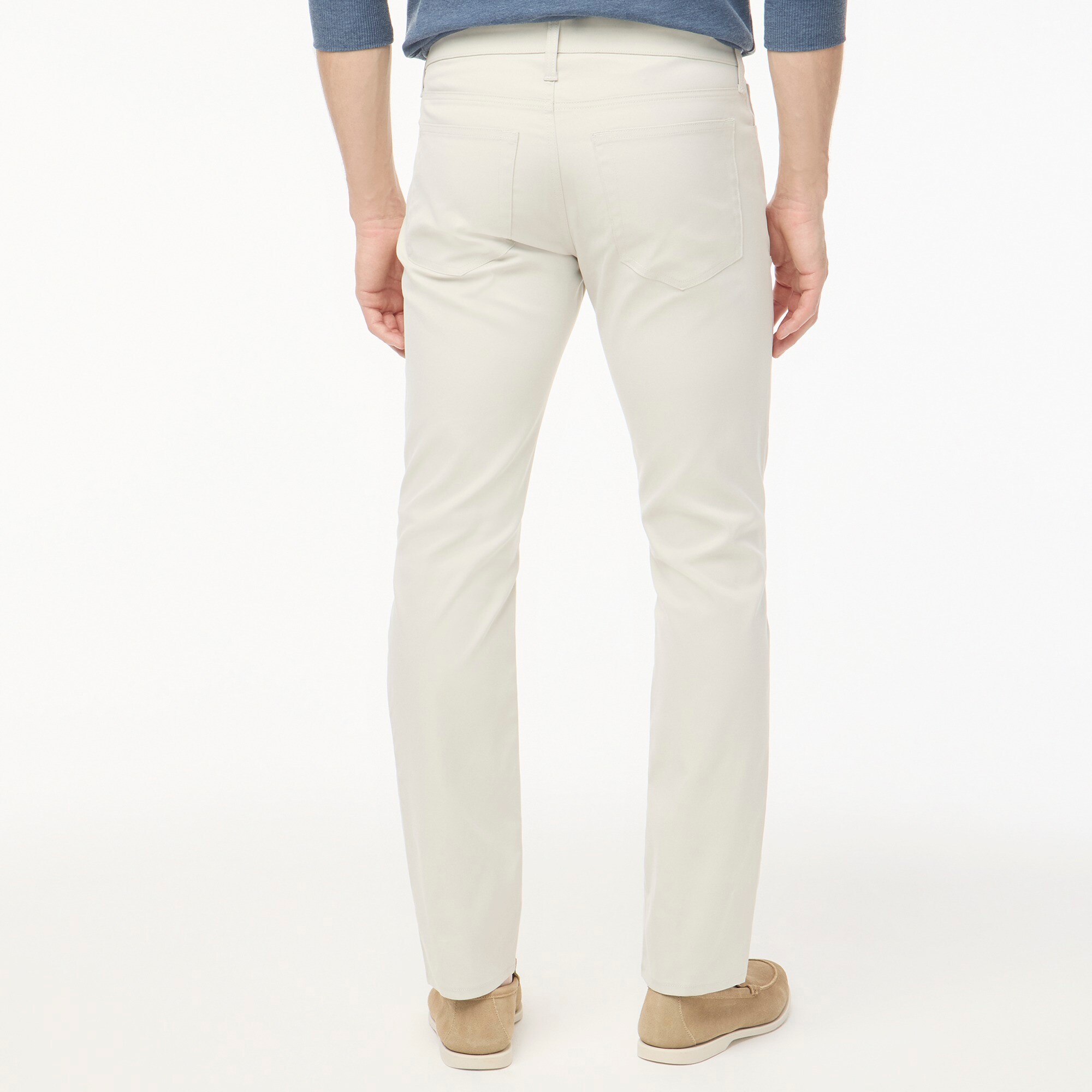 Straight-fit five-pocket tech pant