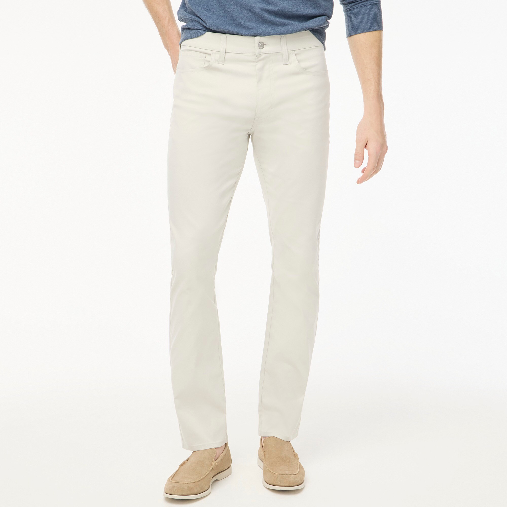  Straight-fit five-pocket tech pant