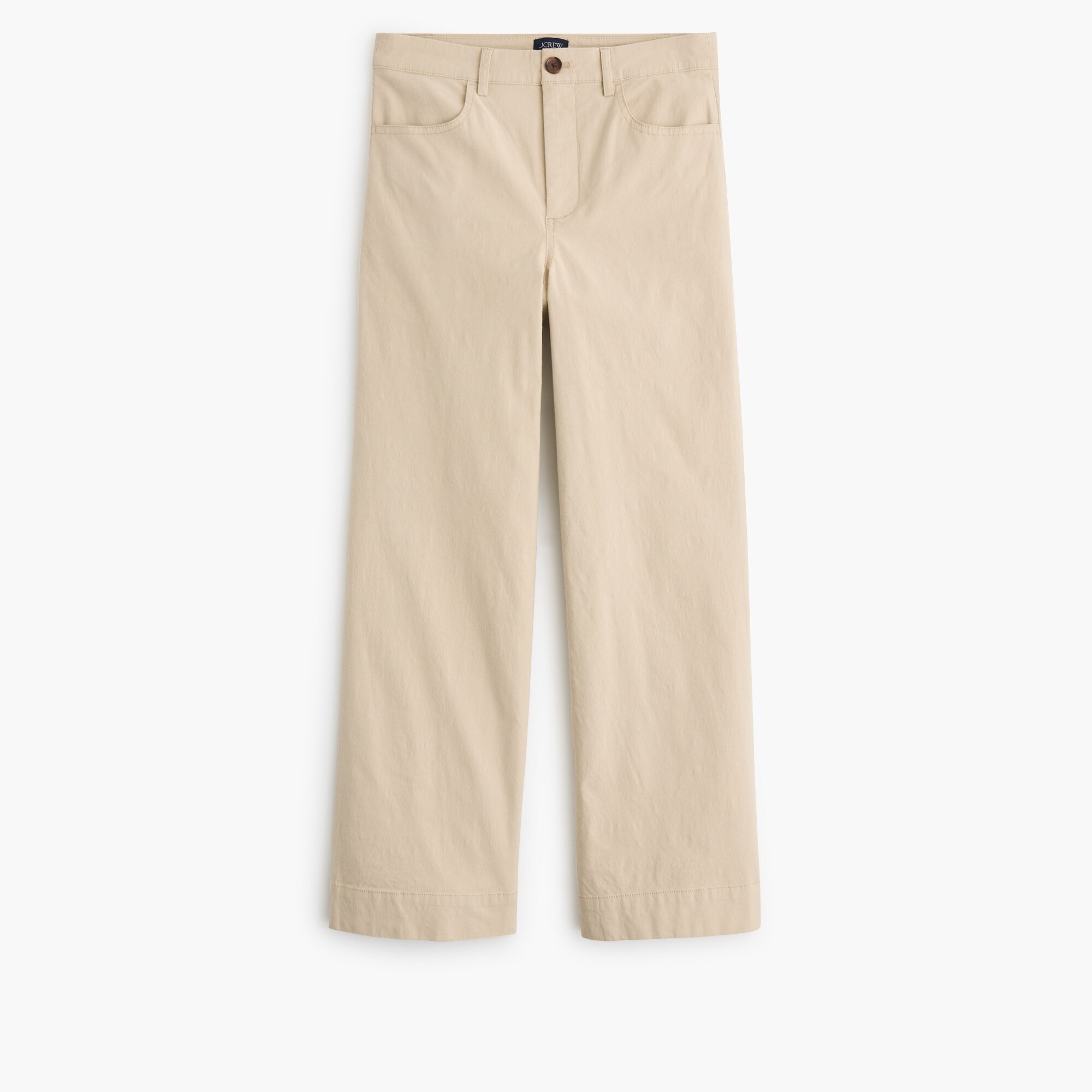  Ella high-rise wide-leg cropped pant