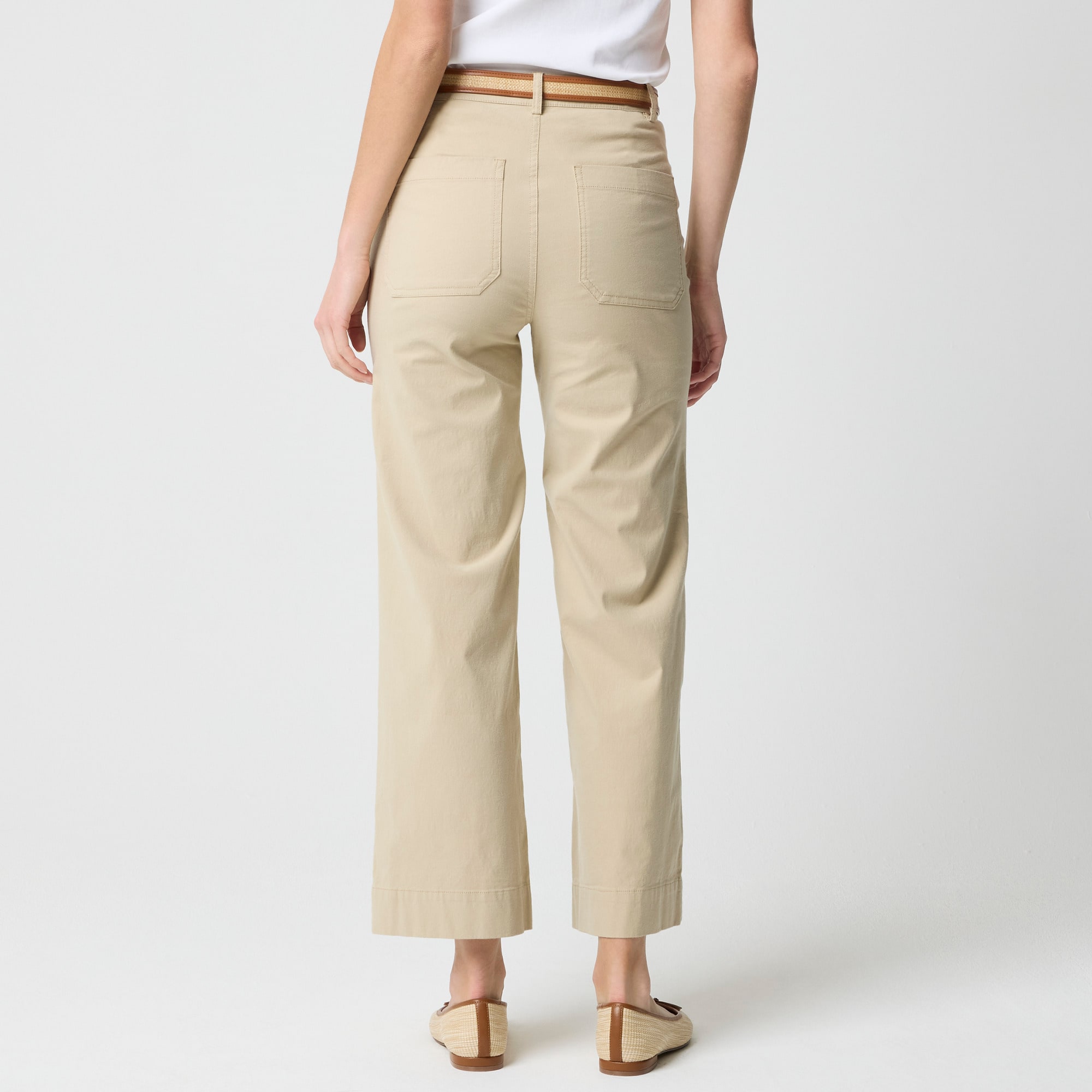 Ella Wide-leg Cropped Pant For Women | Factory