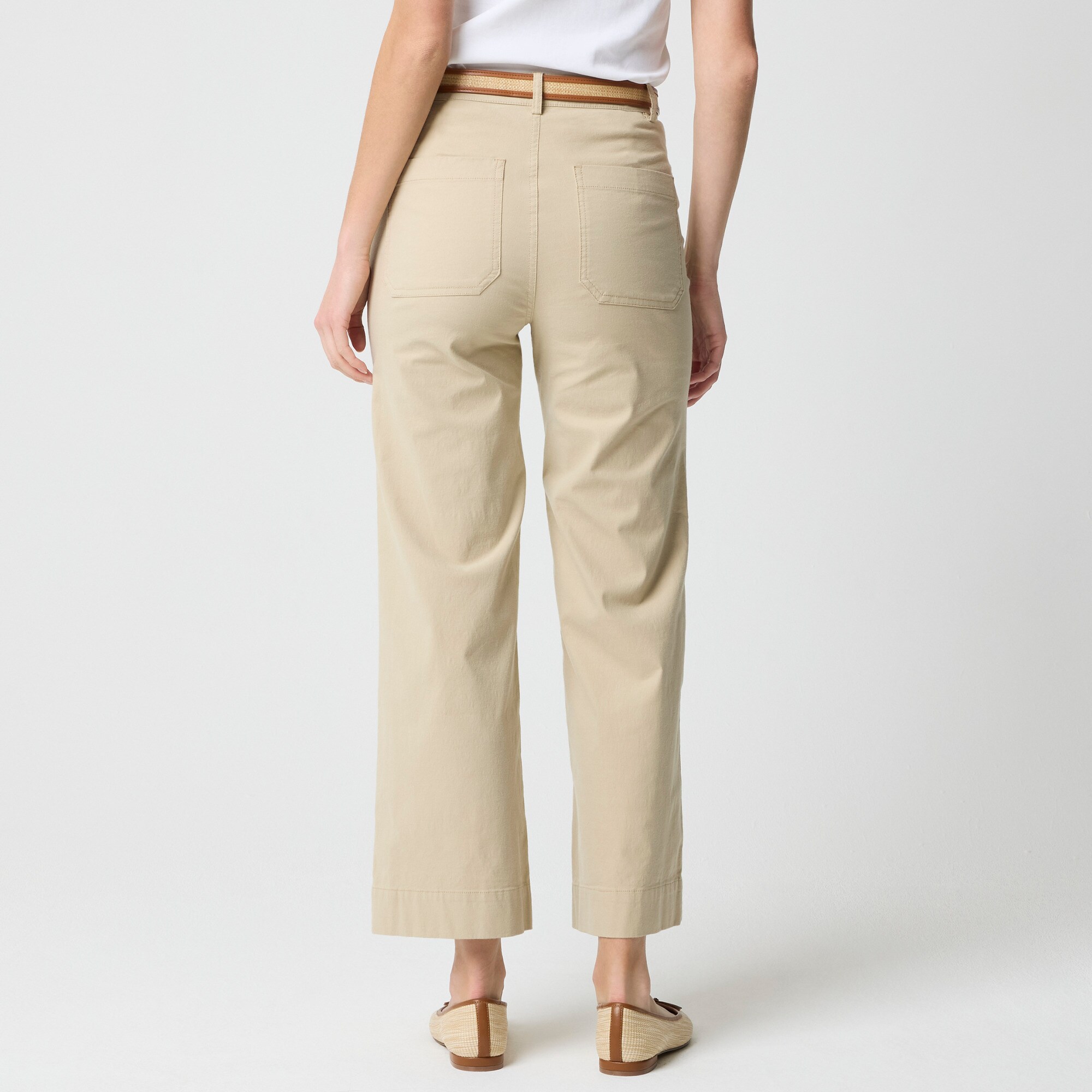 Ella Wide-leg Cropped Pant For Women | Factory