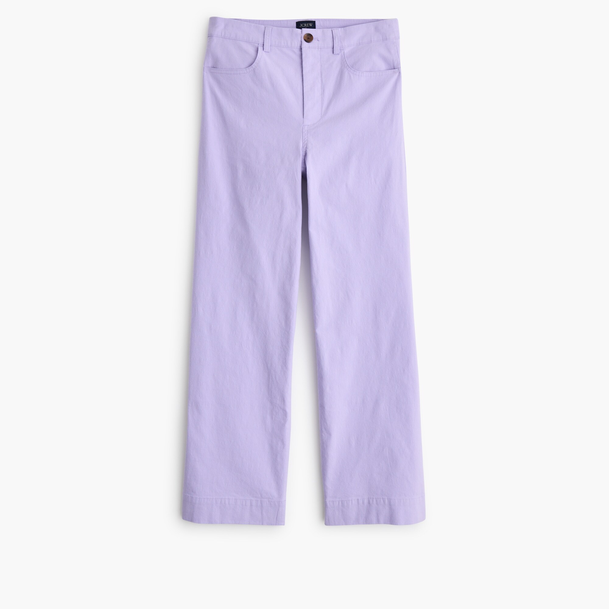  Ella high-rise wide-leg cropped pant