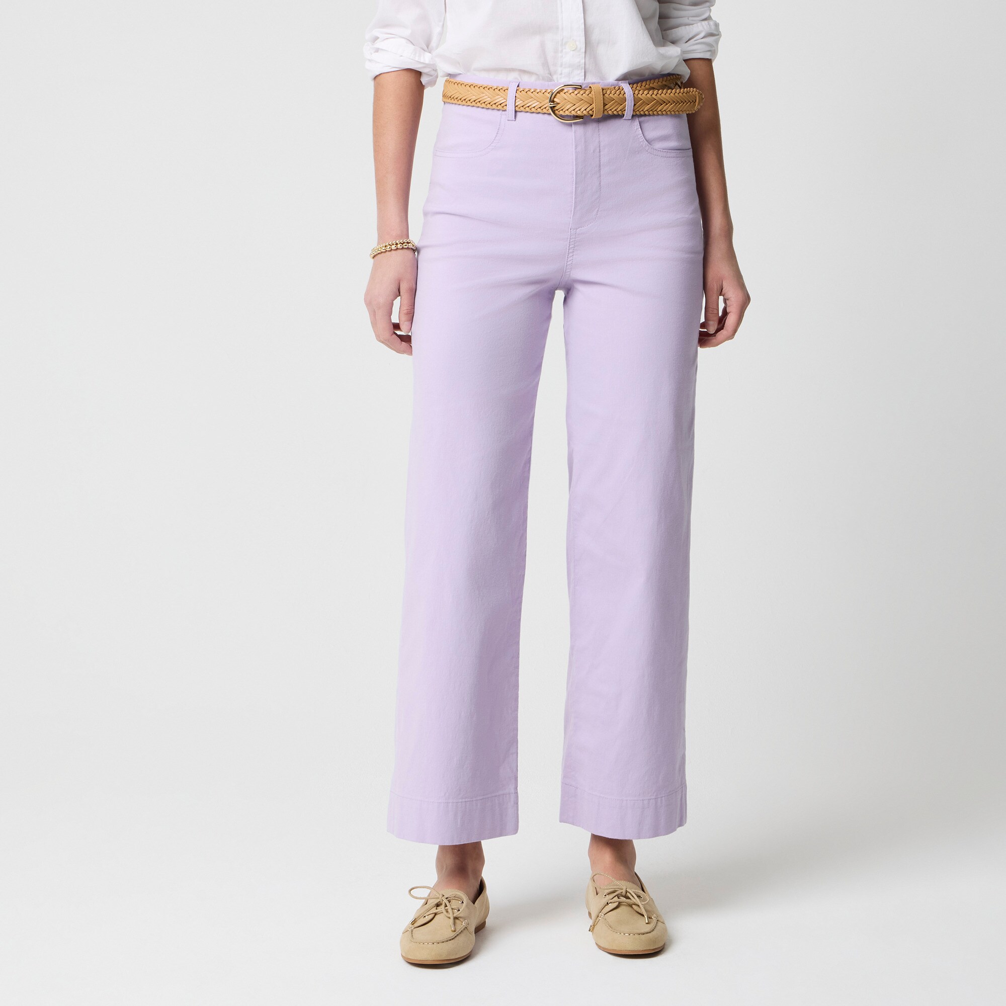 Ella Wide-leg Cropped Pant For Women | Factory display picture 1