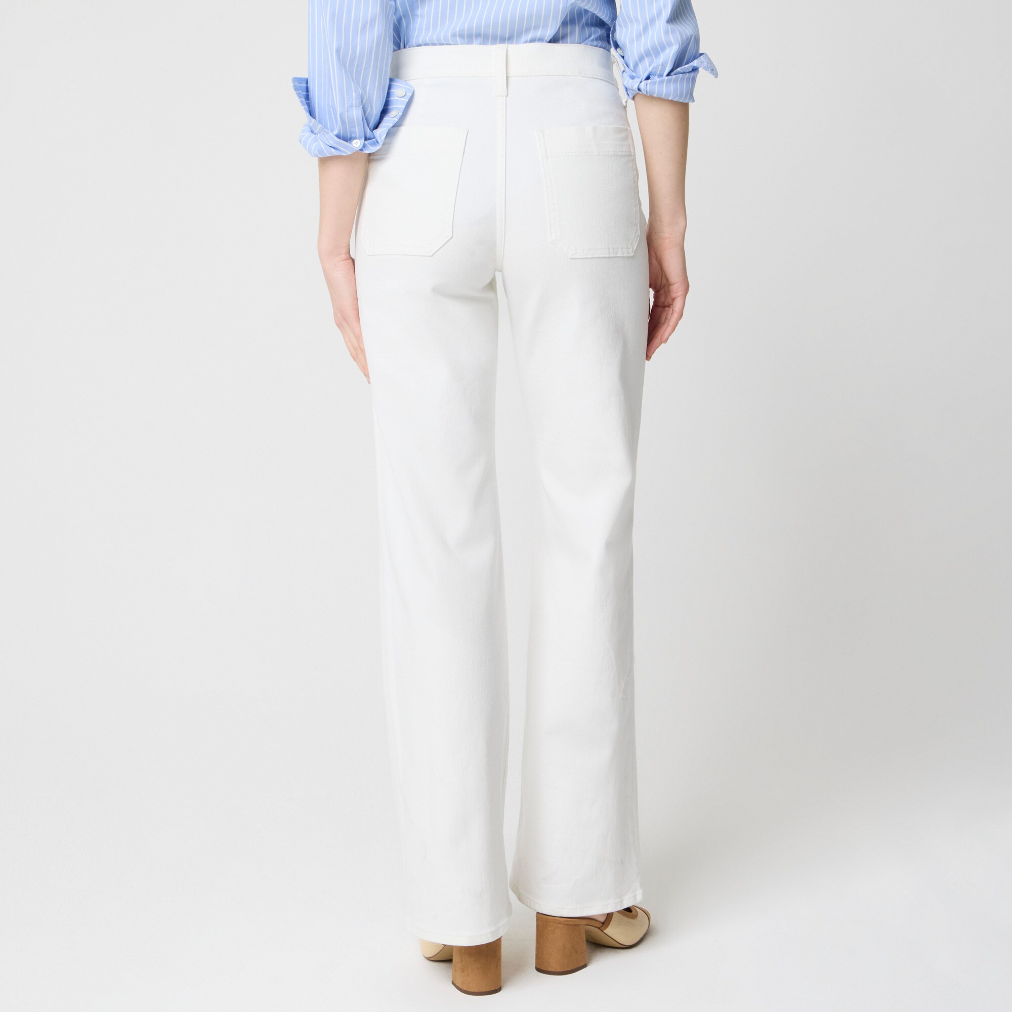 Slim wide-leg Sailor jean in all-day stretch