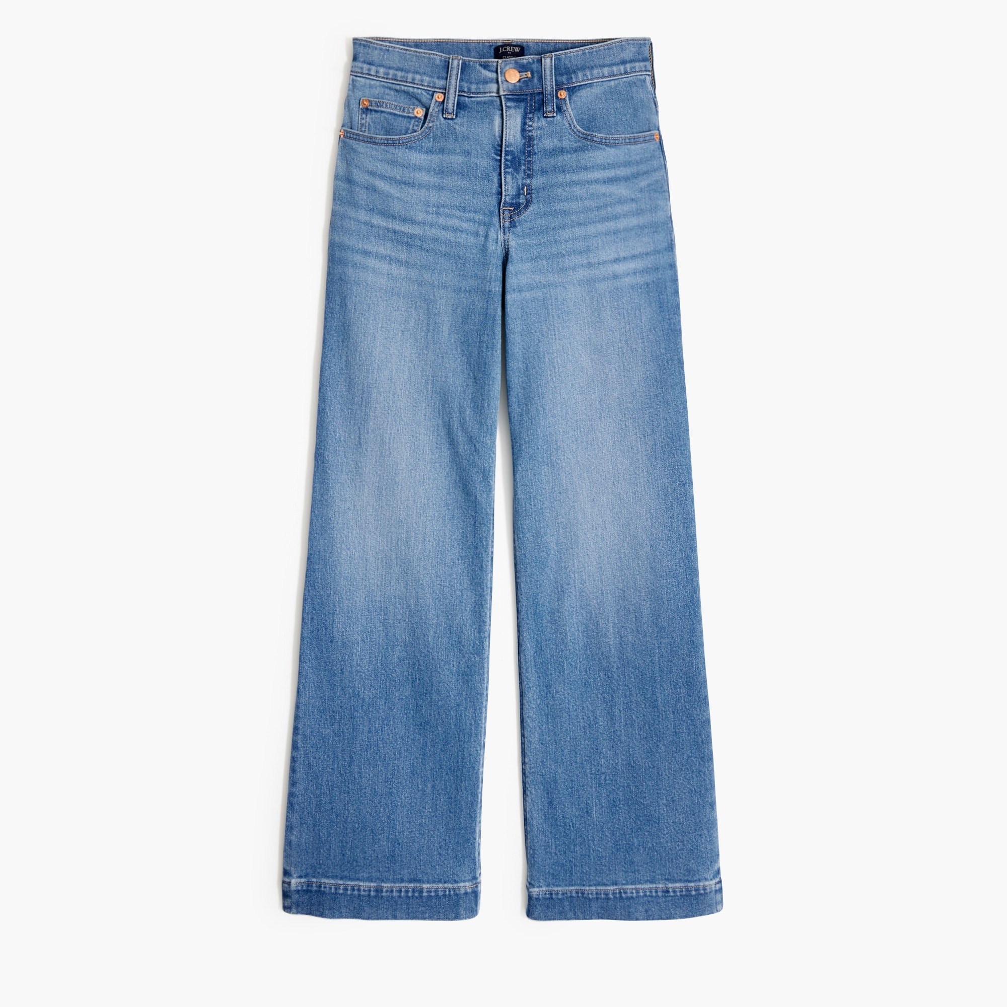 Classic wide-leg jean in all-day stretch