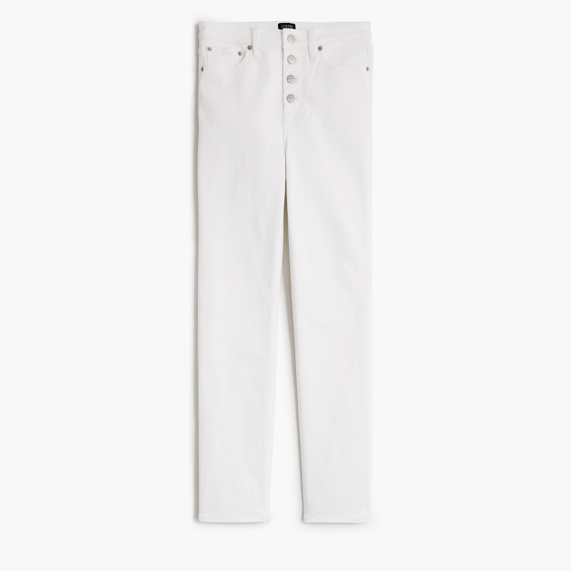 High-rise stovepipe jean in signature stretch+
