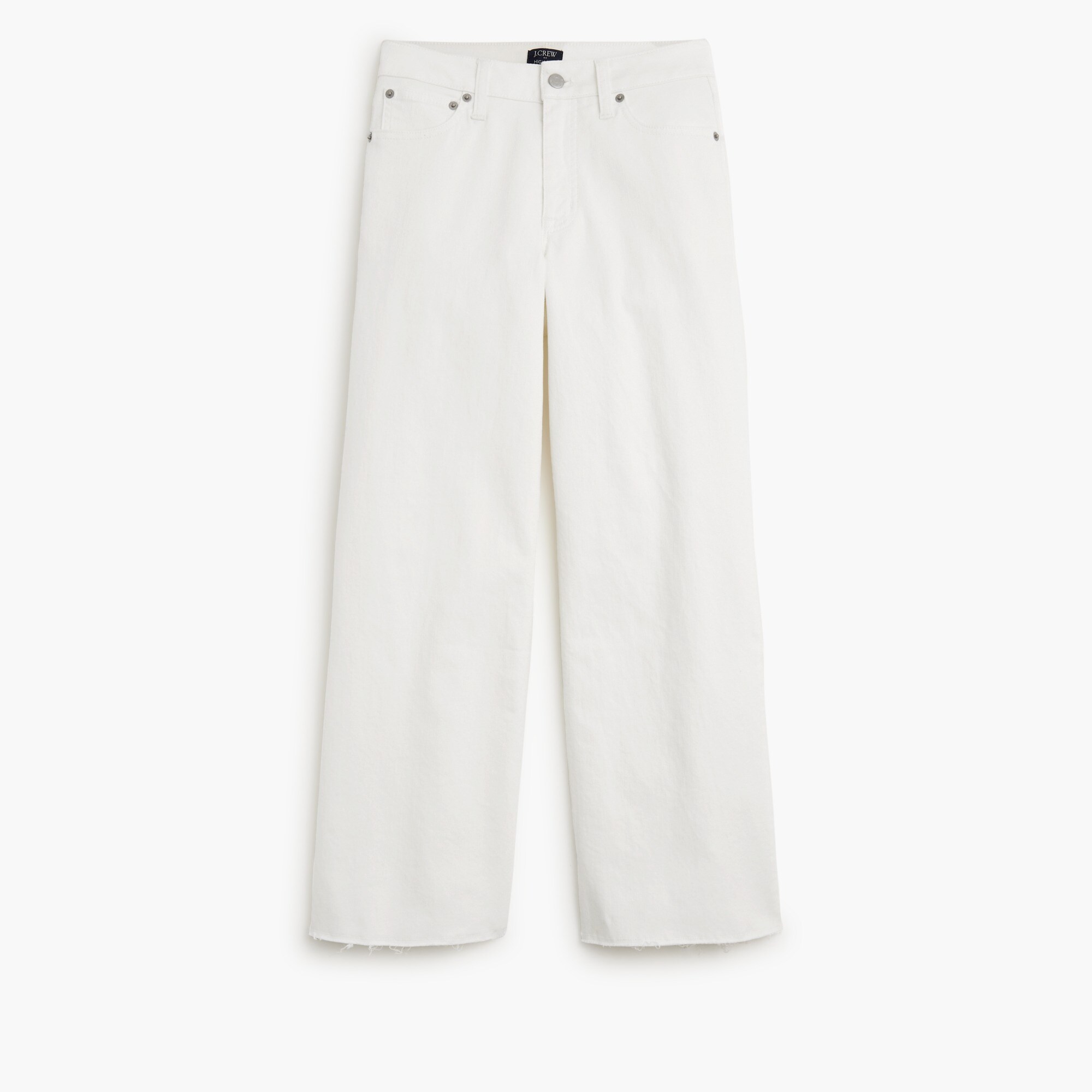Curvy wide-leg cropped jean in all-day stretch