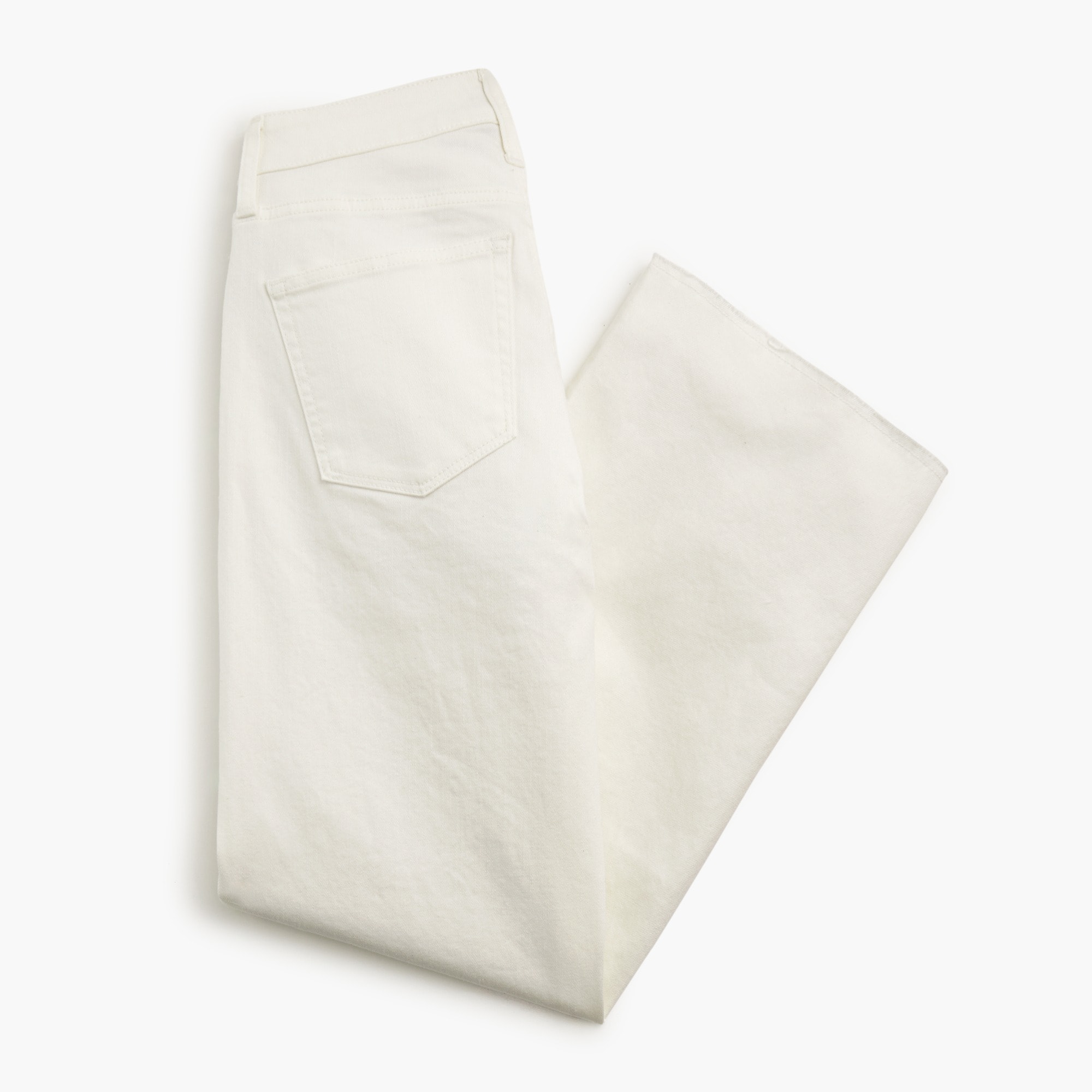 Curvy wide-leg cropped jean in all-day stretch