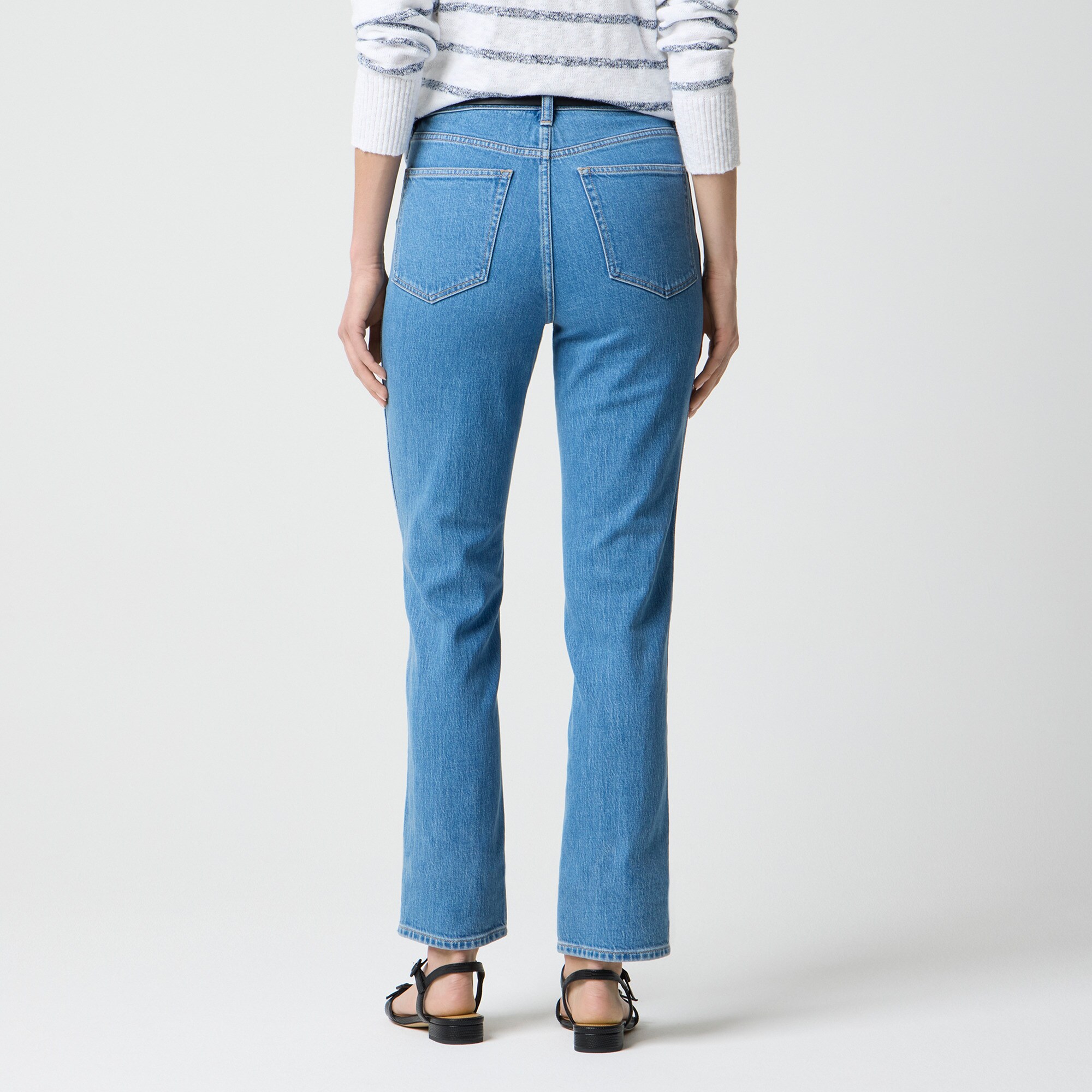 デニム・ジーパン Woolrich Jeans A Gamba Larga In Denim Classic Vintage Jean In All-day Stretch For Women | Factory