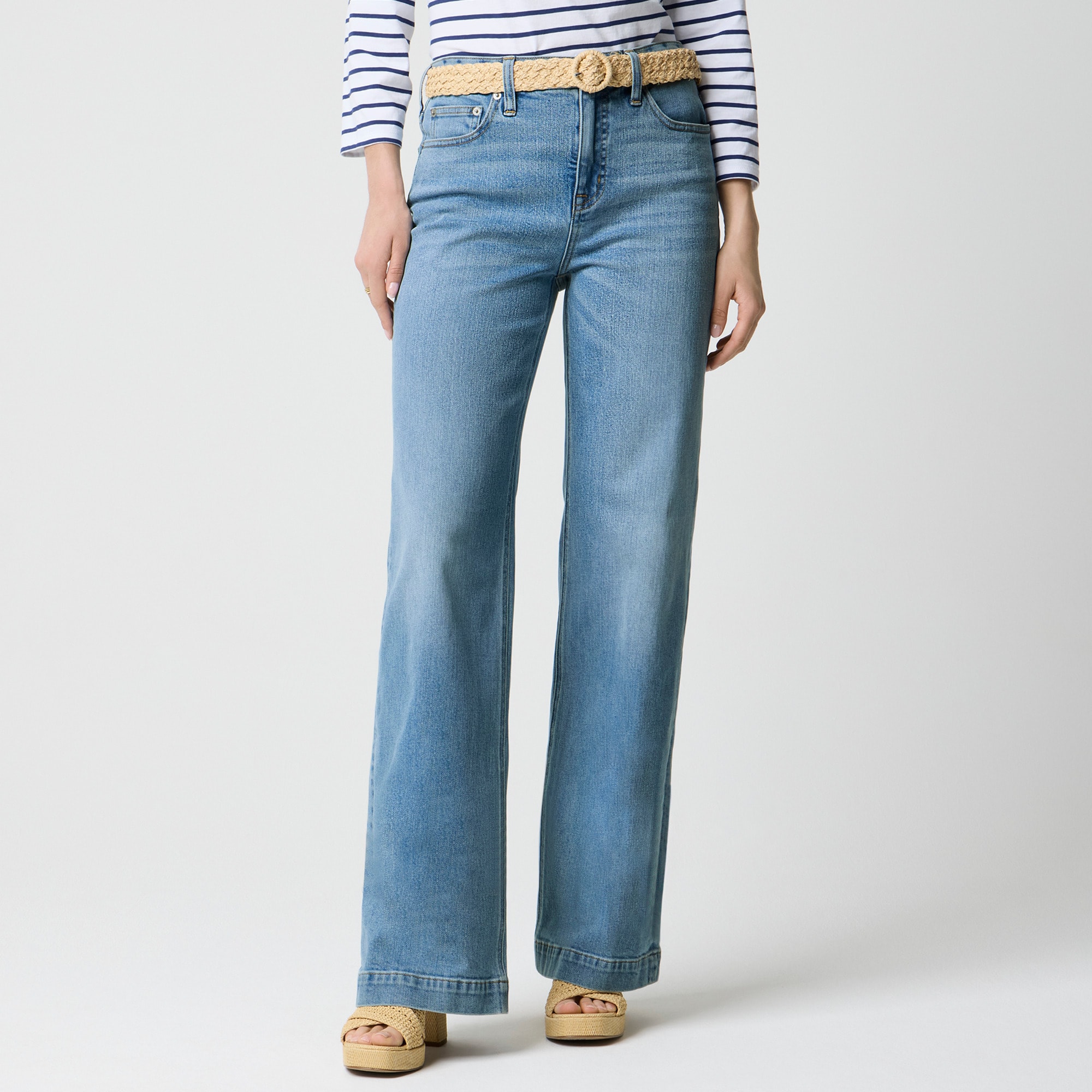 womens Classic wide-leg jean in all-day stretch