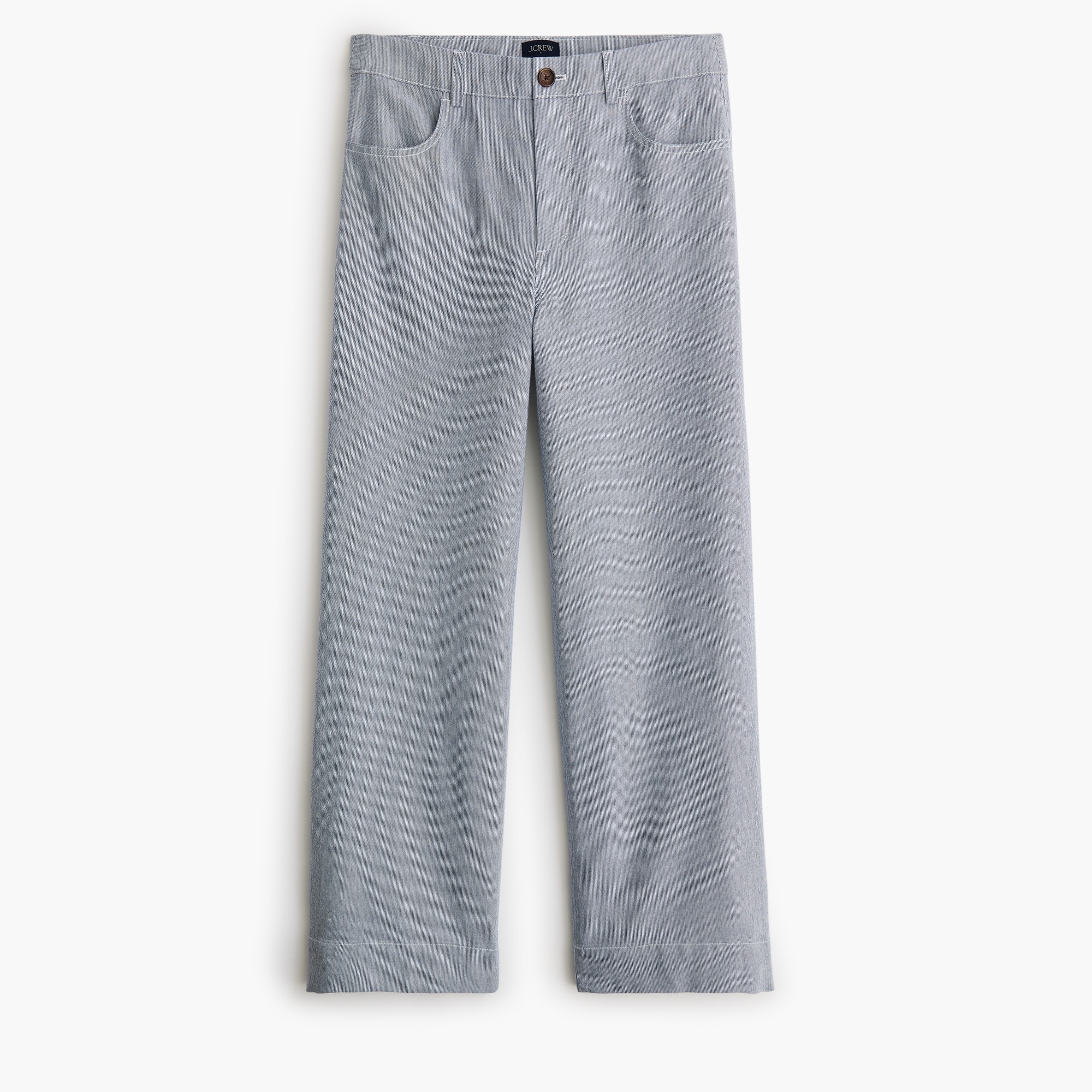  Ella high-rise wide-leg cropped pant