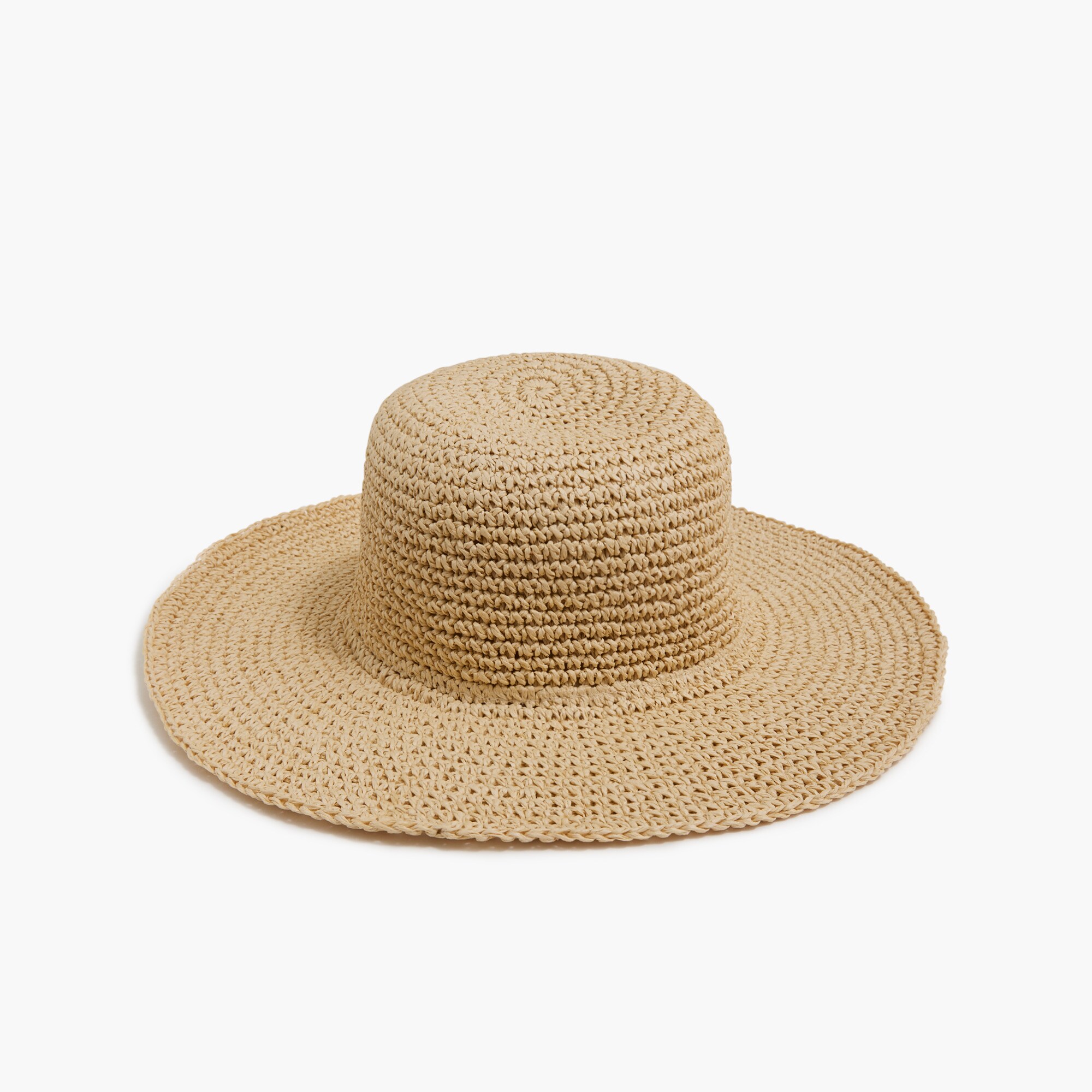 Jcrew Crochet bucket hat Raffia Bucket Hat For Women | J.Crew main image 2
