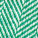 Herringbone baseball hat DUBLIN GREEN IVORY factory: herringbone baseball hat for women