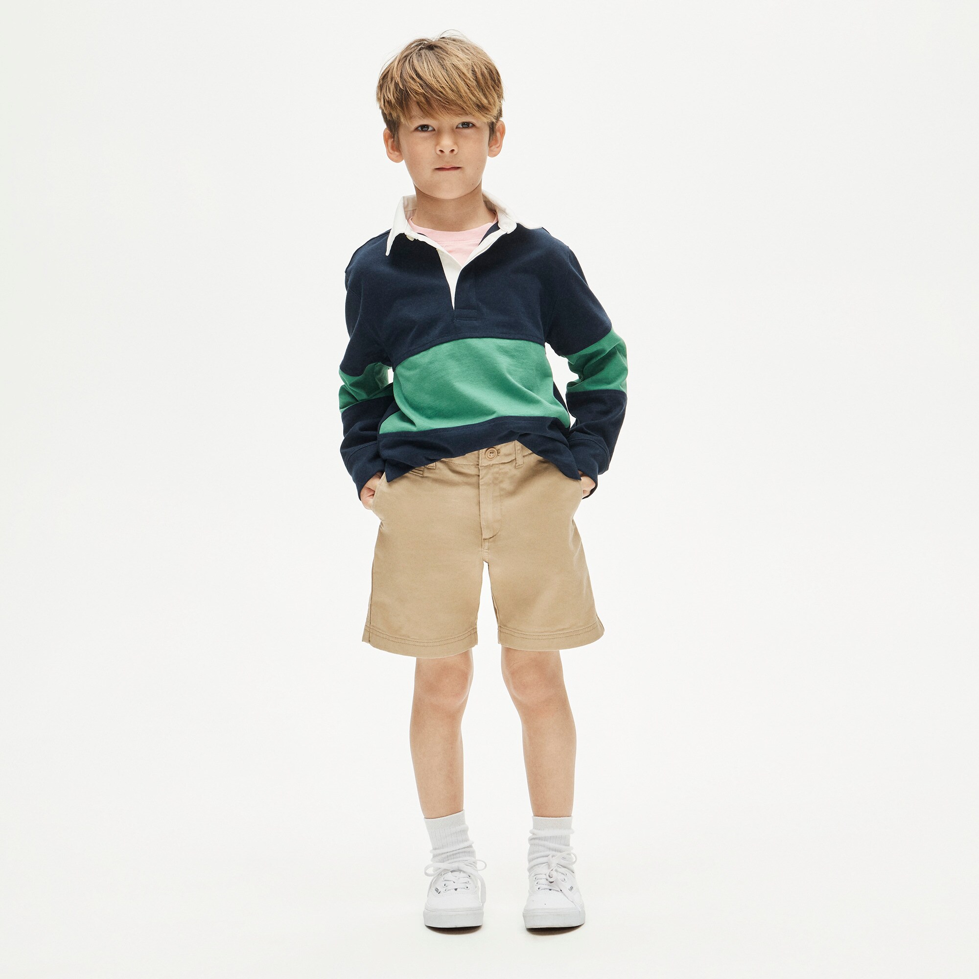  Boys' Buckley short in stretch chino