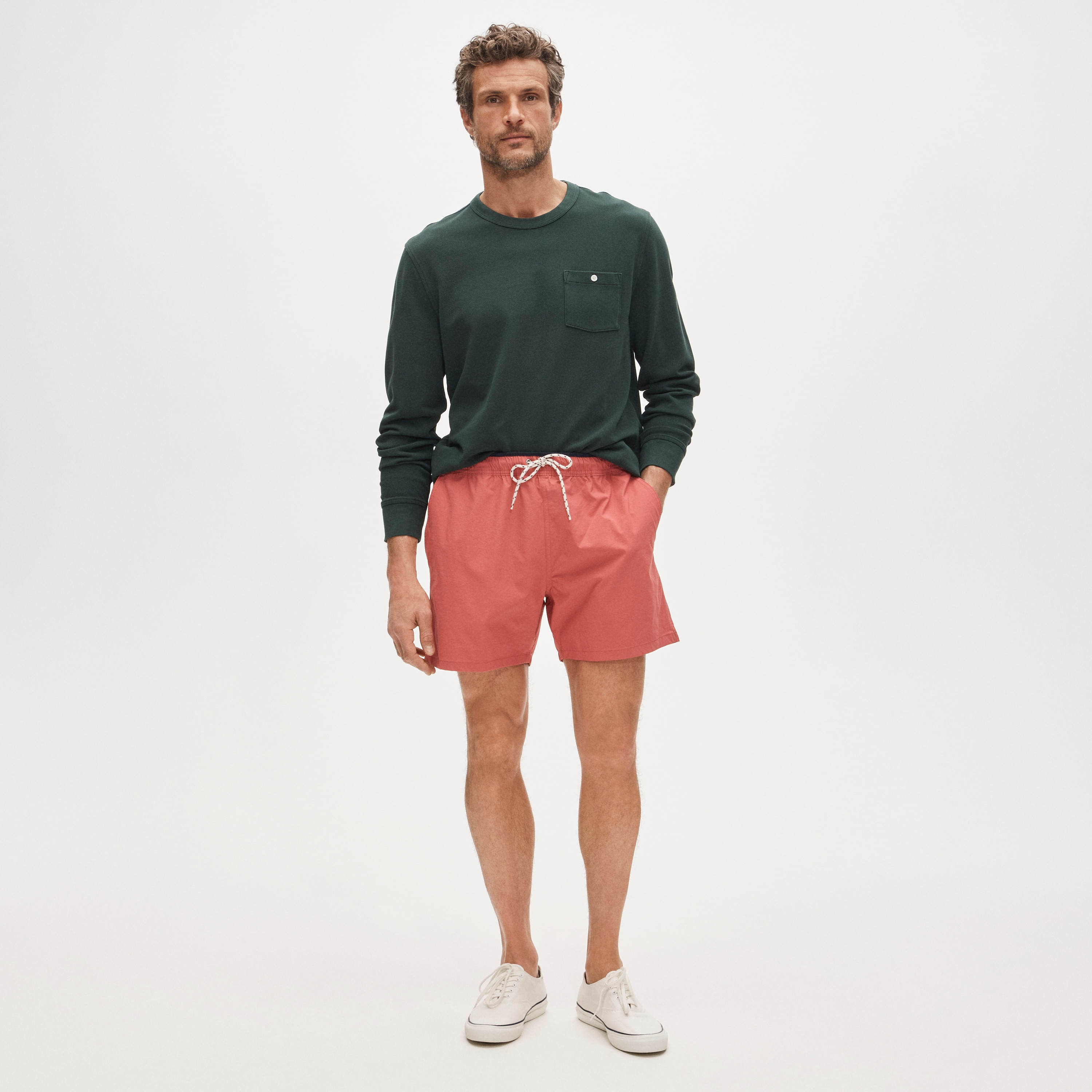 6'' stretch swim trunk with ECONYL&reg; nylon - thumbnail 6