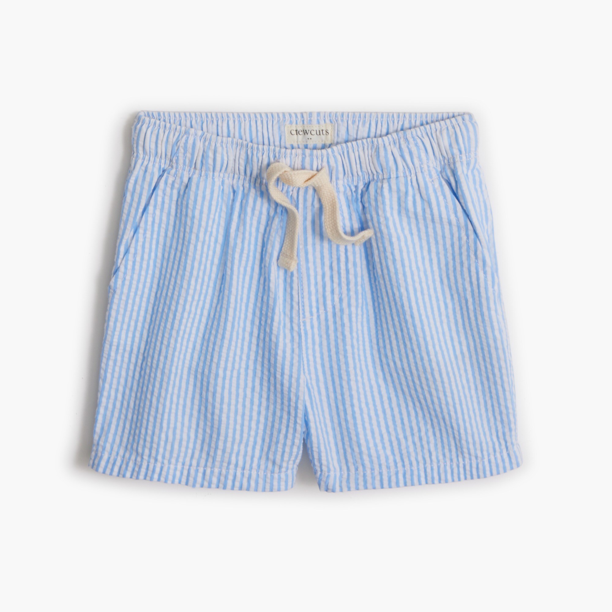 Baby & toddler boys' seersucker dock short