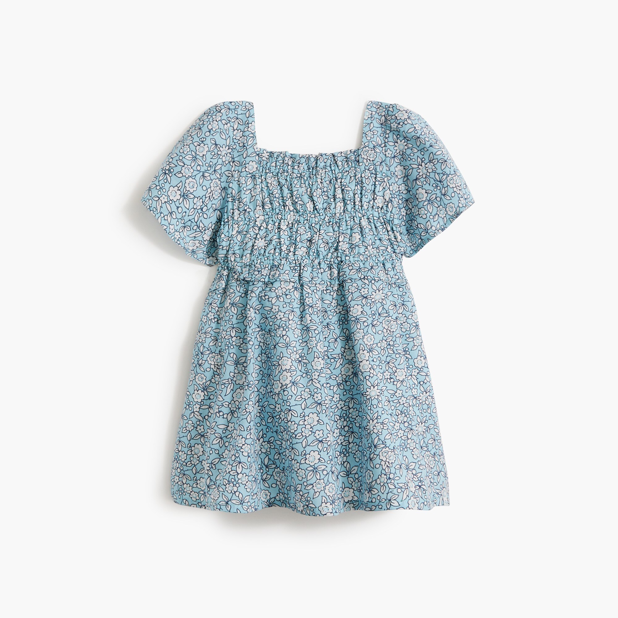 Baby & toddler girls' floral smocked dress