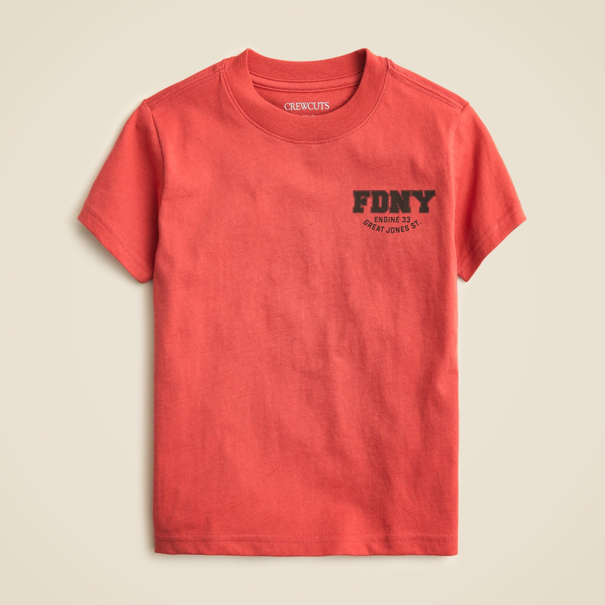  Limited-edition kids' FDNY&reg; "Great Jones" short-sleeve graphic T-shirt