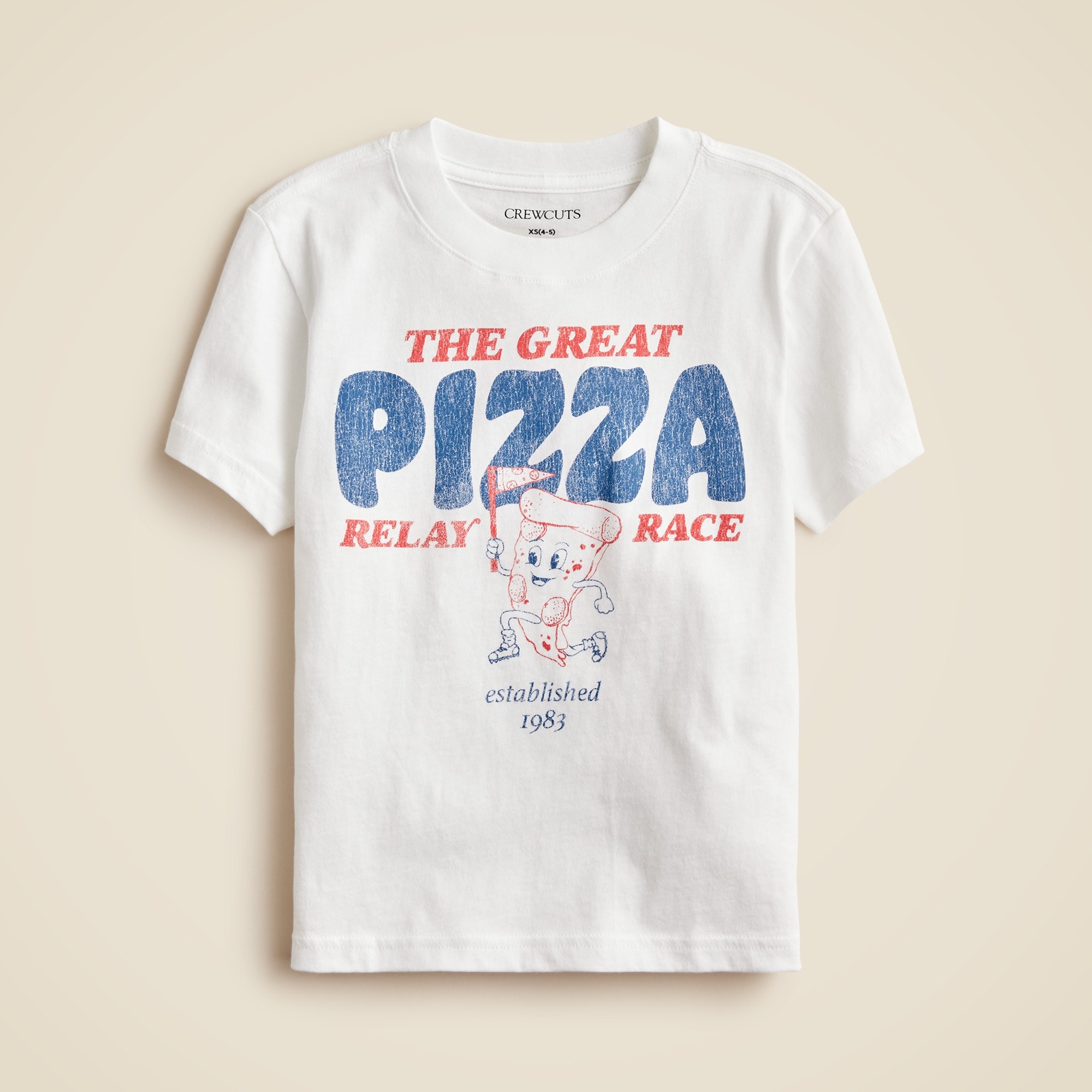 boys Kids' short-sleeve pizza graphic T-shirt