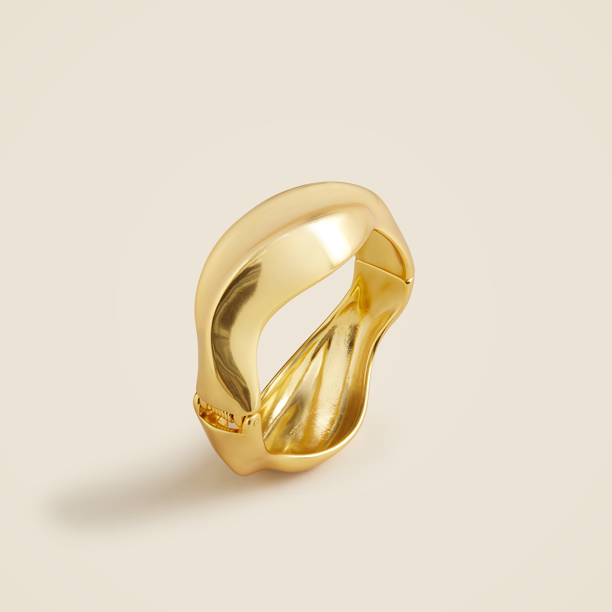 Sculptural cuff bracelet