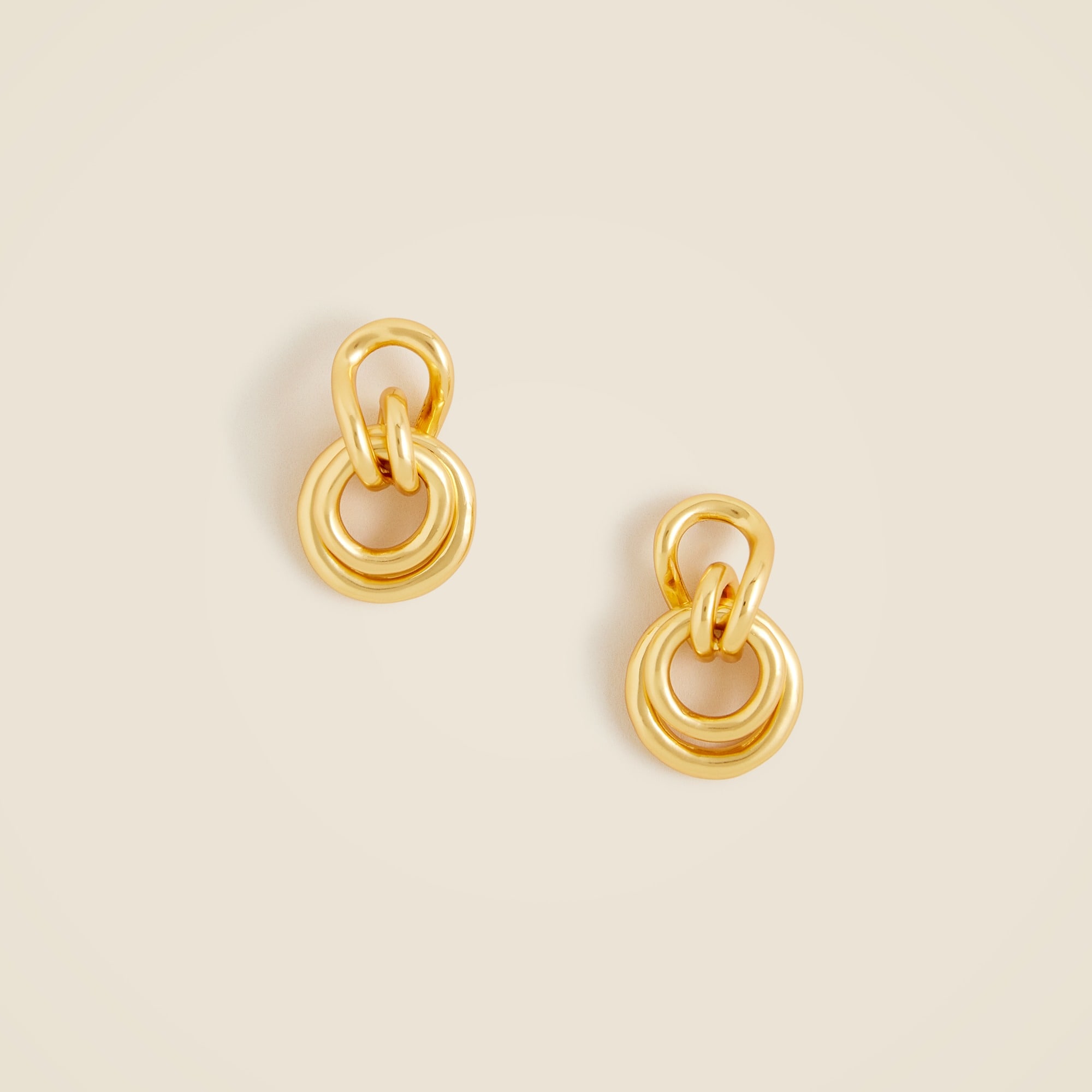 Link drop earrings
