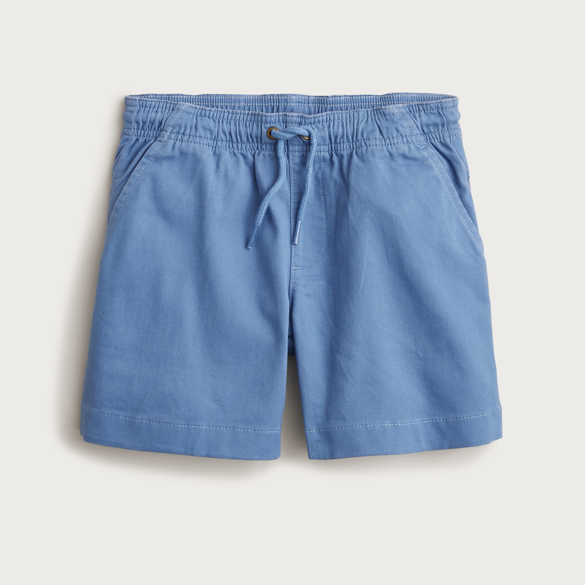Boys' pull-on short in stretch chino