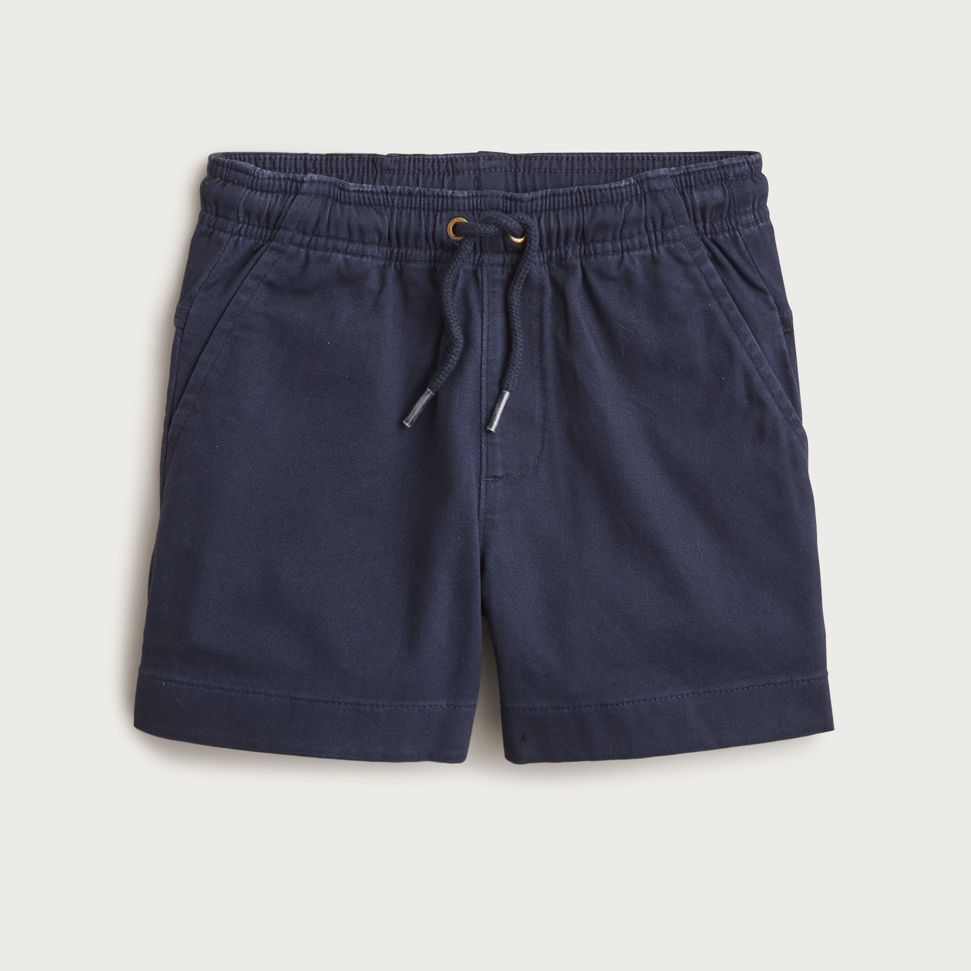 Boys' pull-on short in stretch chino