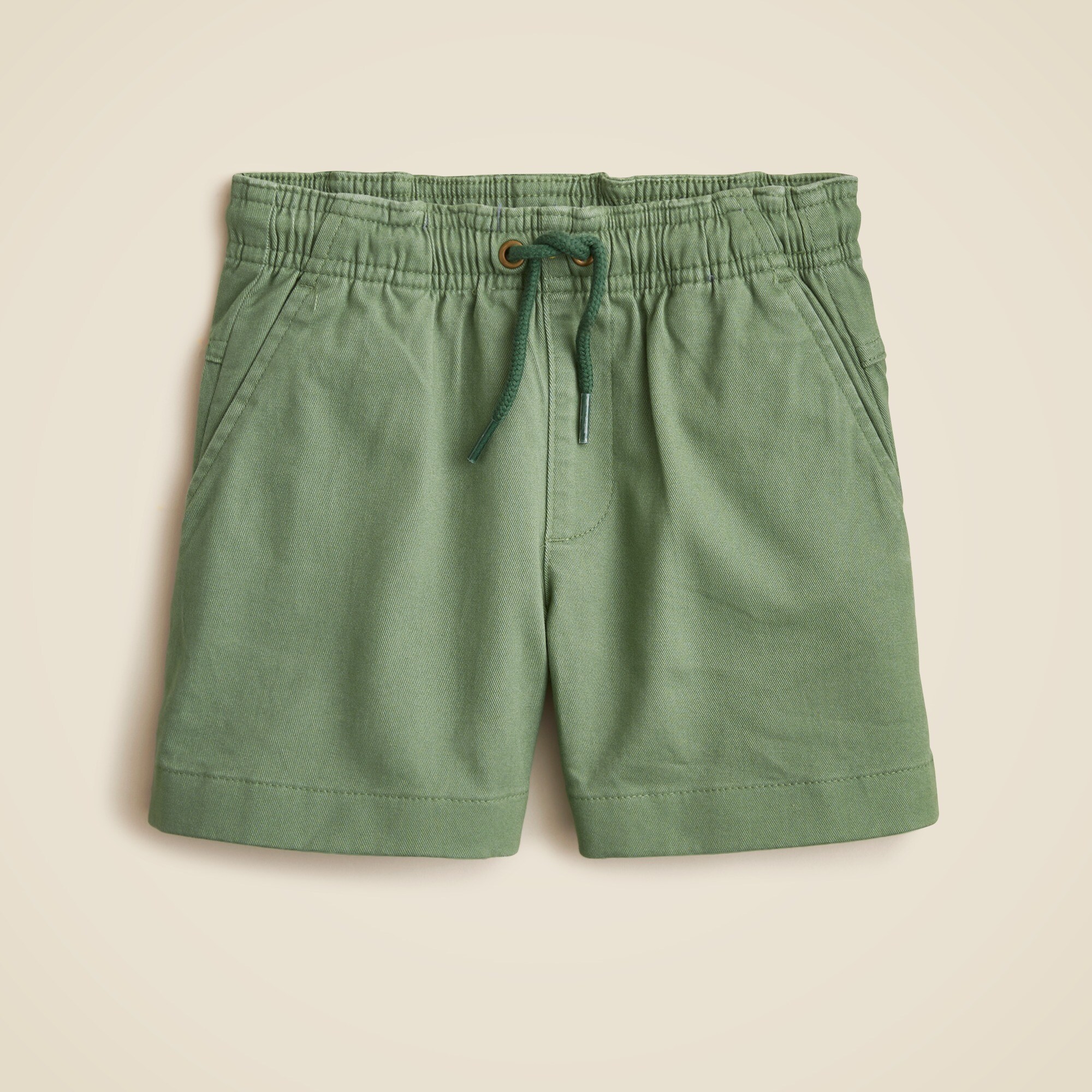  Boys' pull-on short in stretch chino