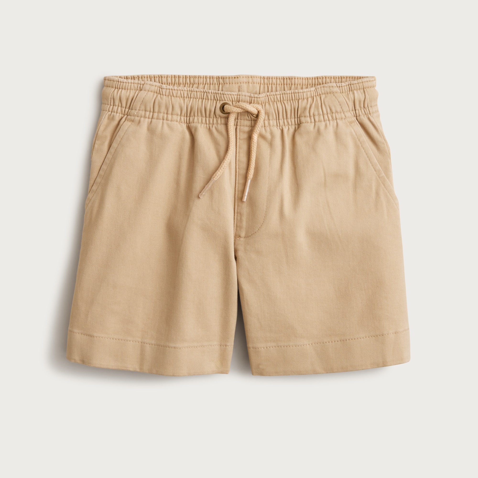 Boys' pull-on short in stretch chino