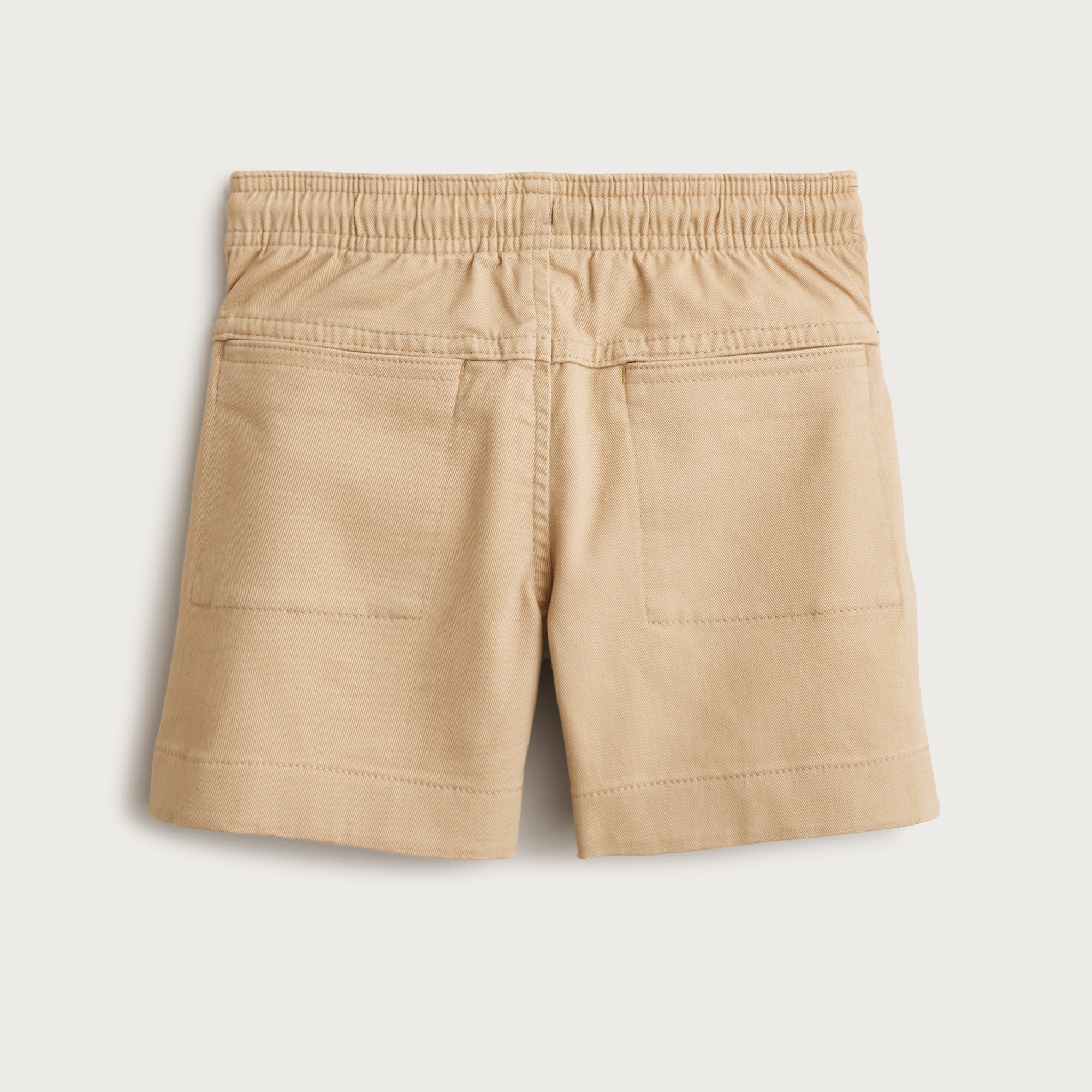 Boys' pull-on short in stretch chino