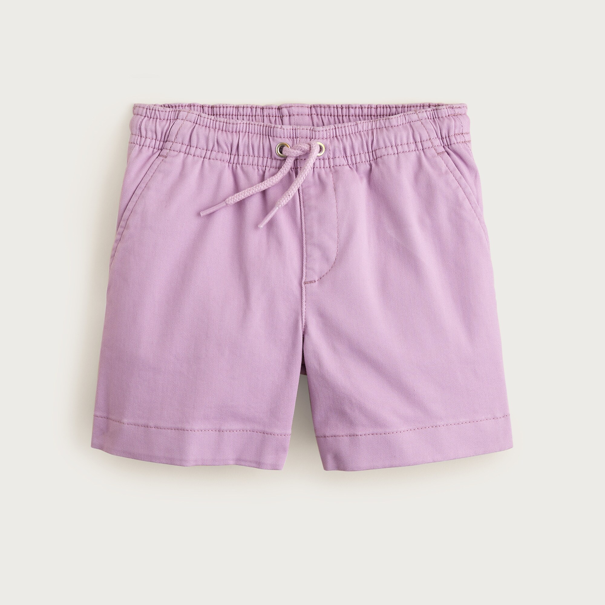  Boys' pull-on short in stretch chino