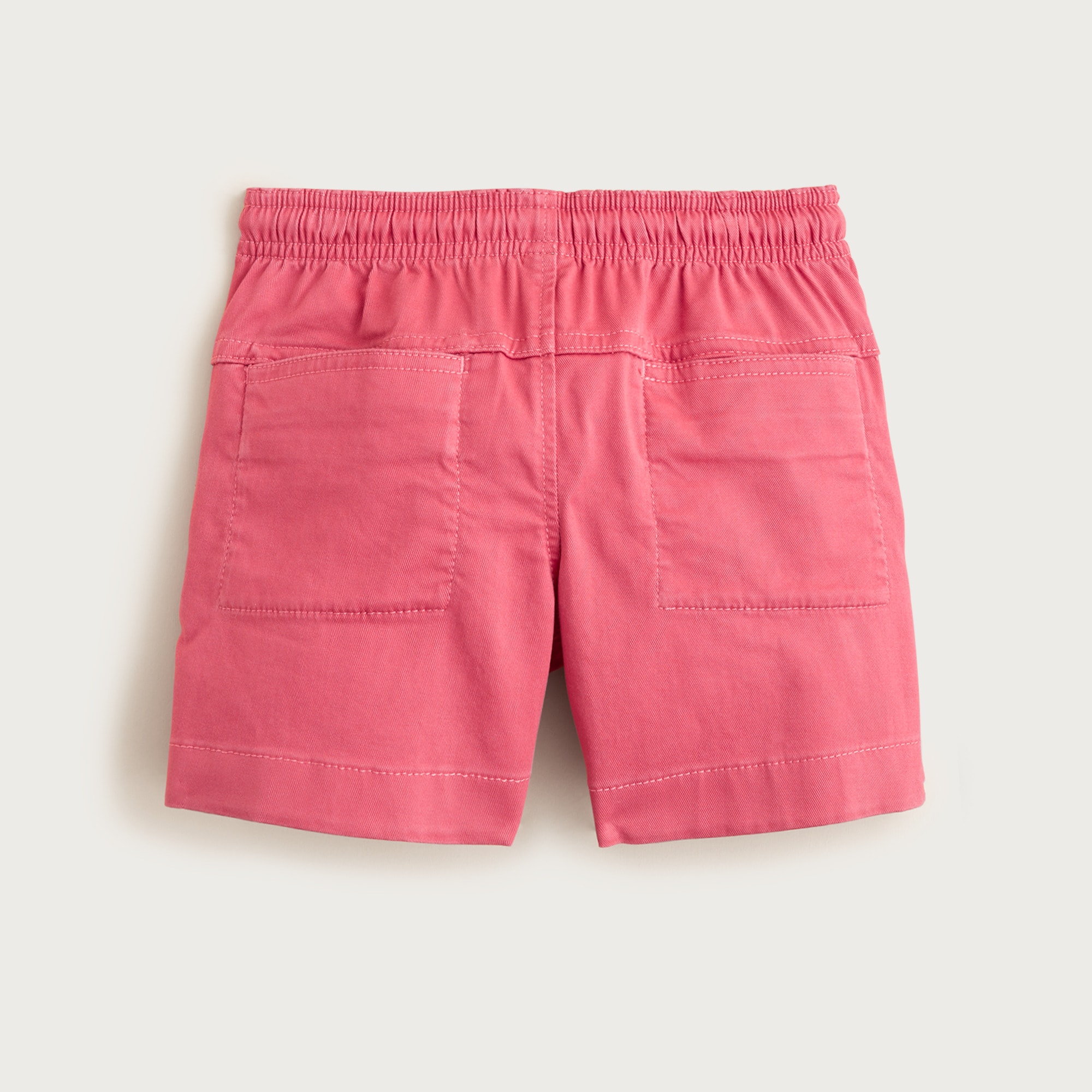 Boys' pull-on short in stretch chino